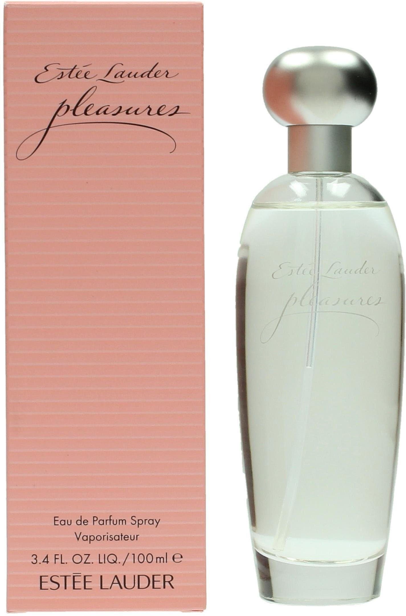 ESTÉE LAUDER Eau de Parfum PLEASURES, Blumiger Damenduft mit Veilchen, rote Beeren, Jasmin und Sandelholz.