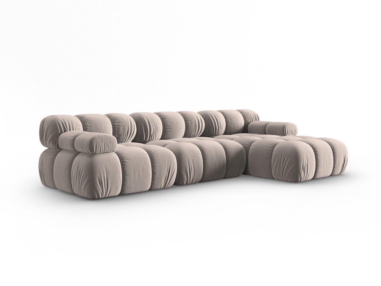 Micadoni Ecksofa Bellis, modular 4-Sitzer günstig online kaufen