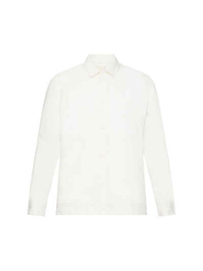 edc by Esprit Langarmhemd Overshirt aus Bio-Cotton-Qualität