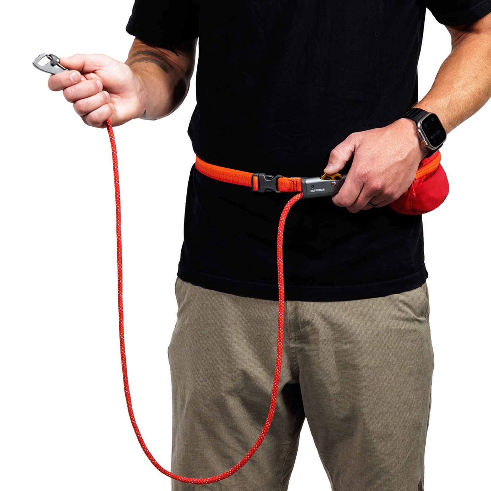 Ruffwear Hundeleine HITCH HIKER™ LEAD 4041-615, verstellbares Leinen/Befestigungs-System