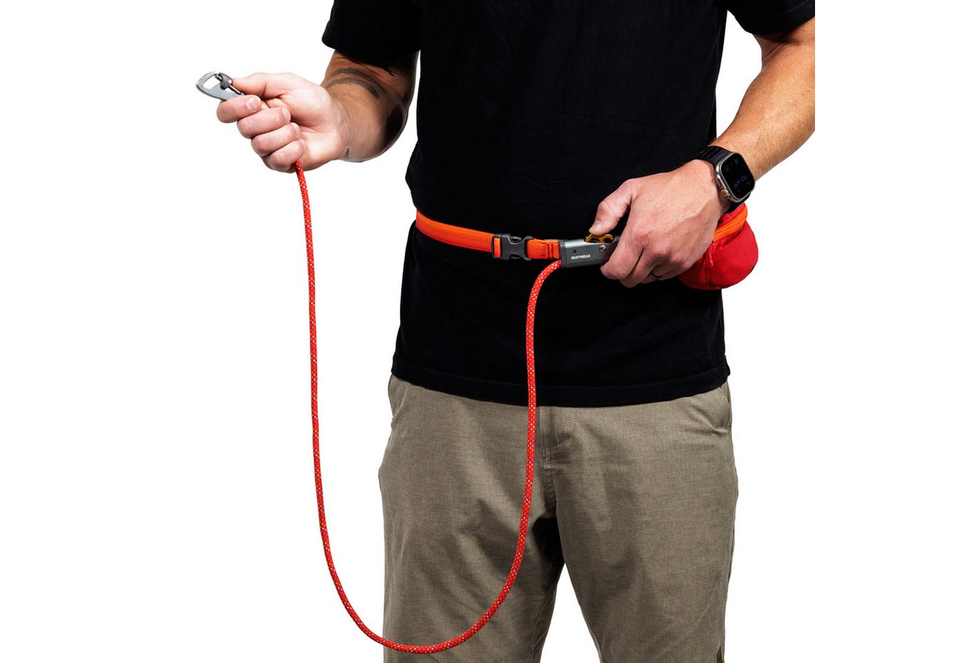 Ruffwear Hundeleine HITCH HIKER™ LEAD 4041-615, verstellbares Leinen/Befestigungs-System