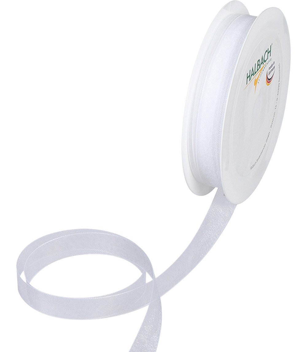 HALBACH Bastelband Organzaband Pastell, 10m