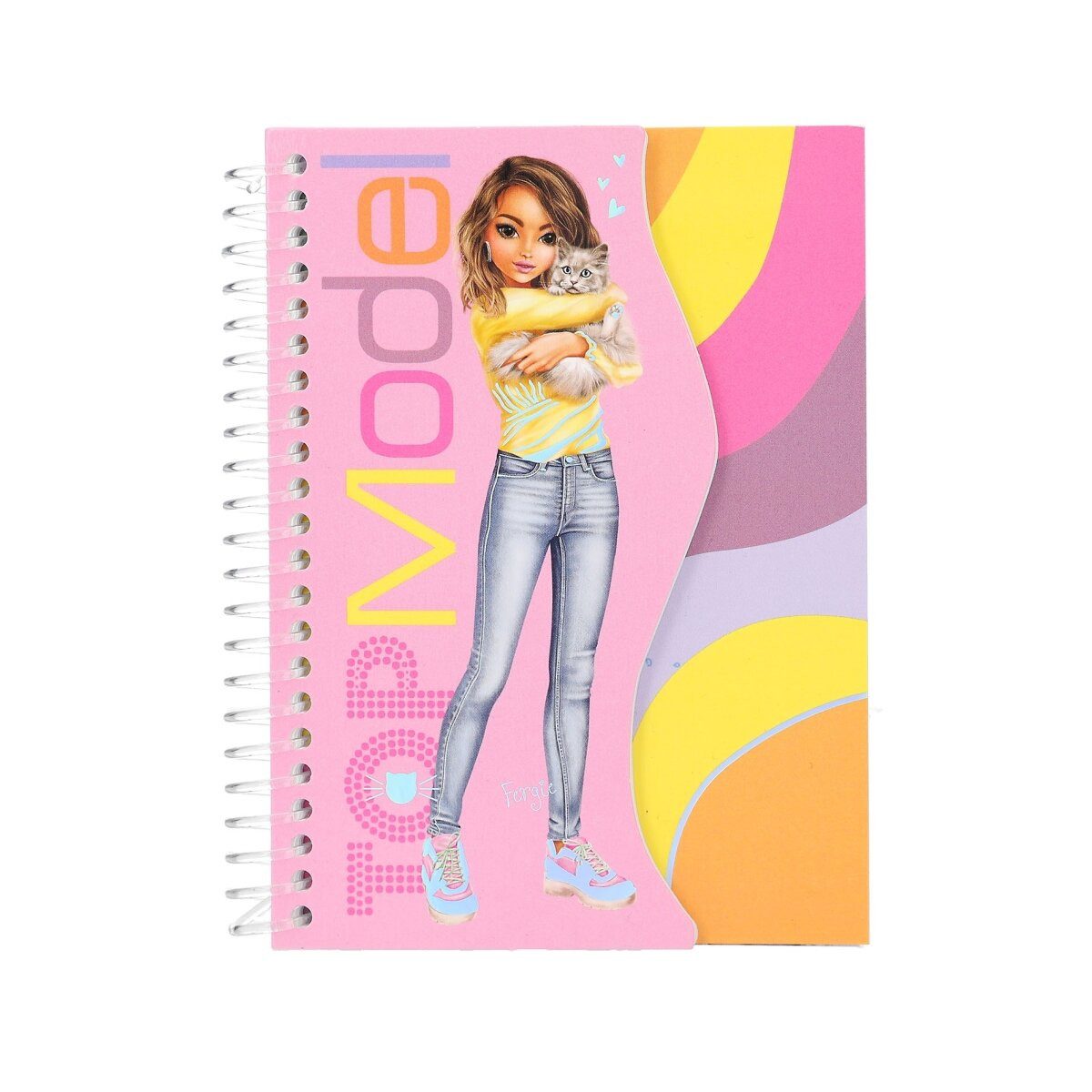 Depesche Notizbuch Depesche TOPModel Notizbuch,1 Stück, 4-fach sortiert
