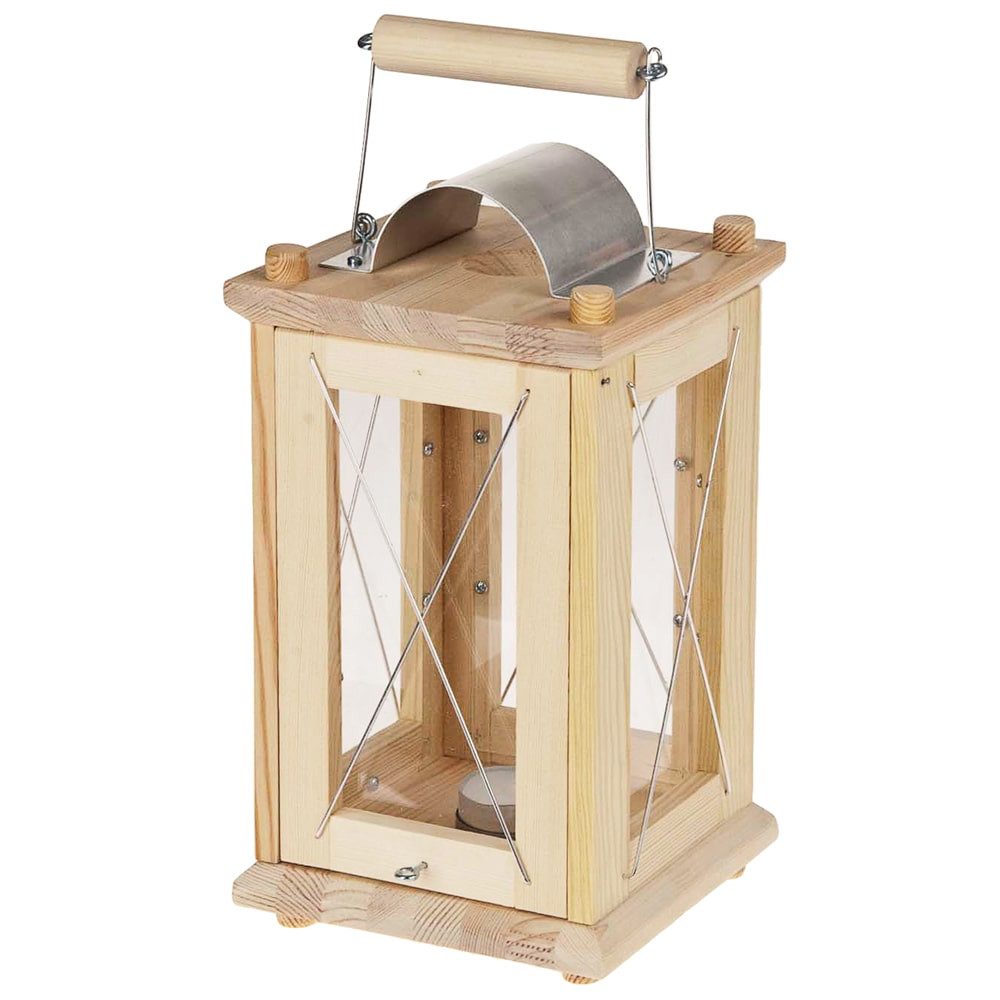 matches21 HOME & HOBBY Laterne Sturmleuchte Bausatz ab 12 J. Holzbaukasten