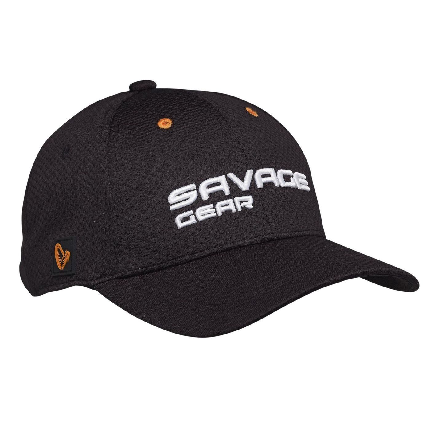 Savage Gear Baseball Cap Savage Gear Sports Mesh Cap One Size Black Ink - Angelcap