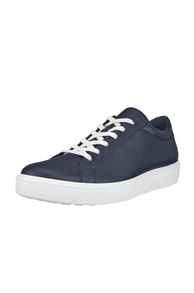Ecco Soft 60 (Premium-Leder) marineblau Herren Sneaker günstig online kaufen