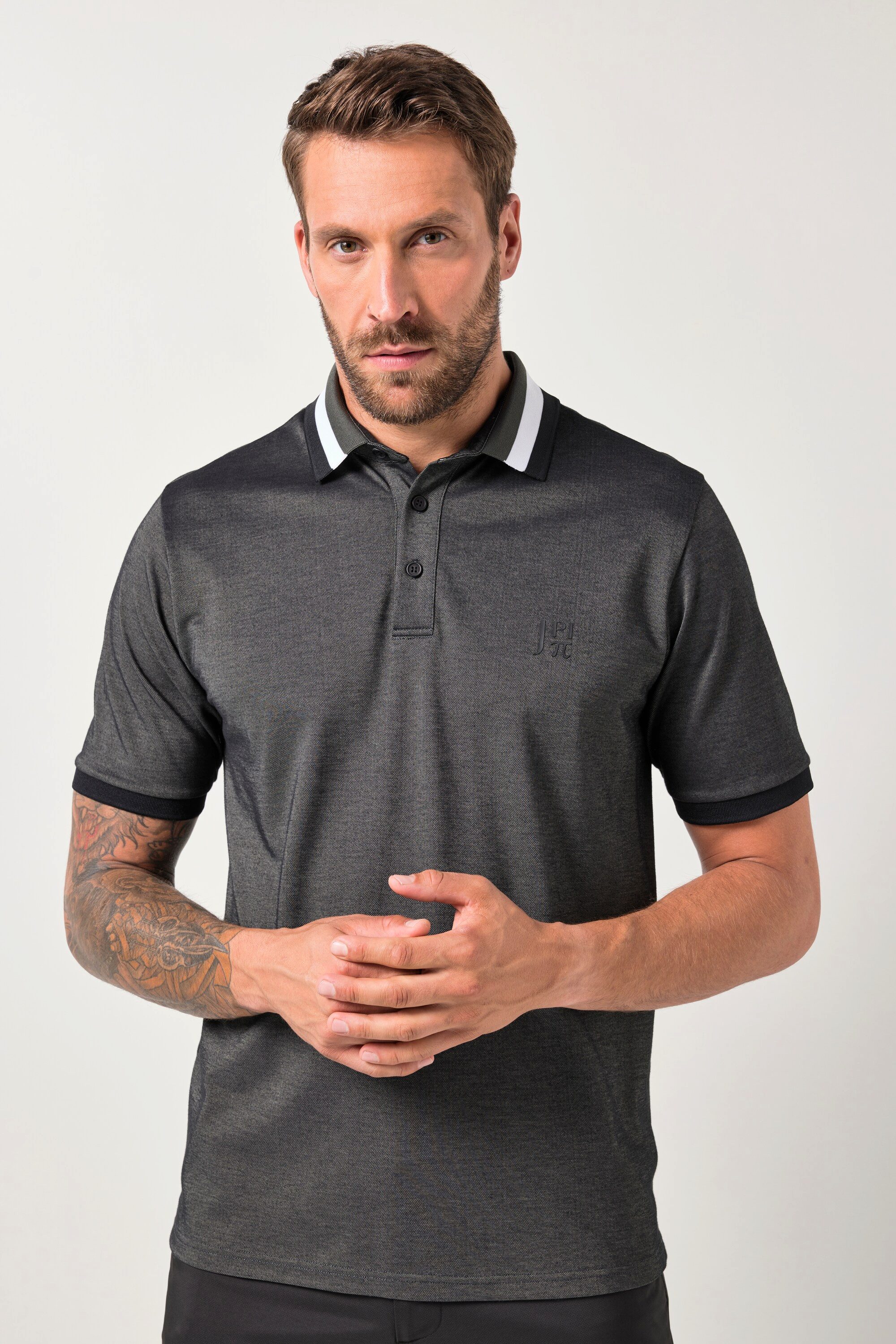 JP1880 Poloshirt Poloshirt Golf Halbarm QuickDry TwoTone