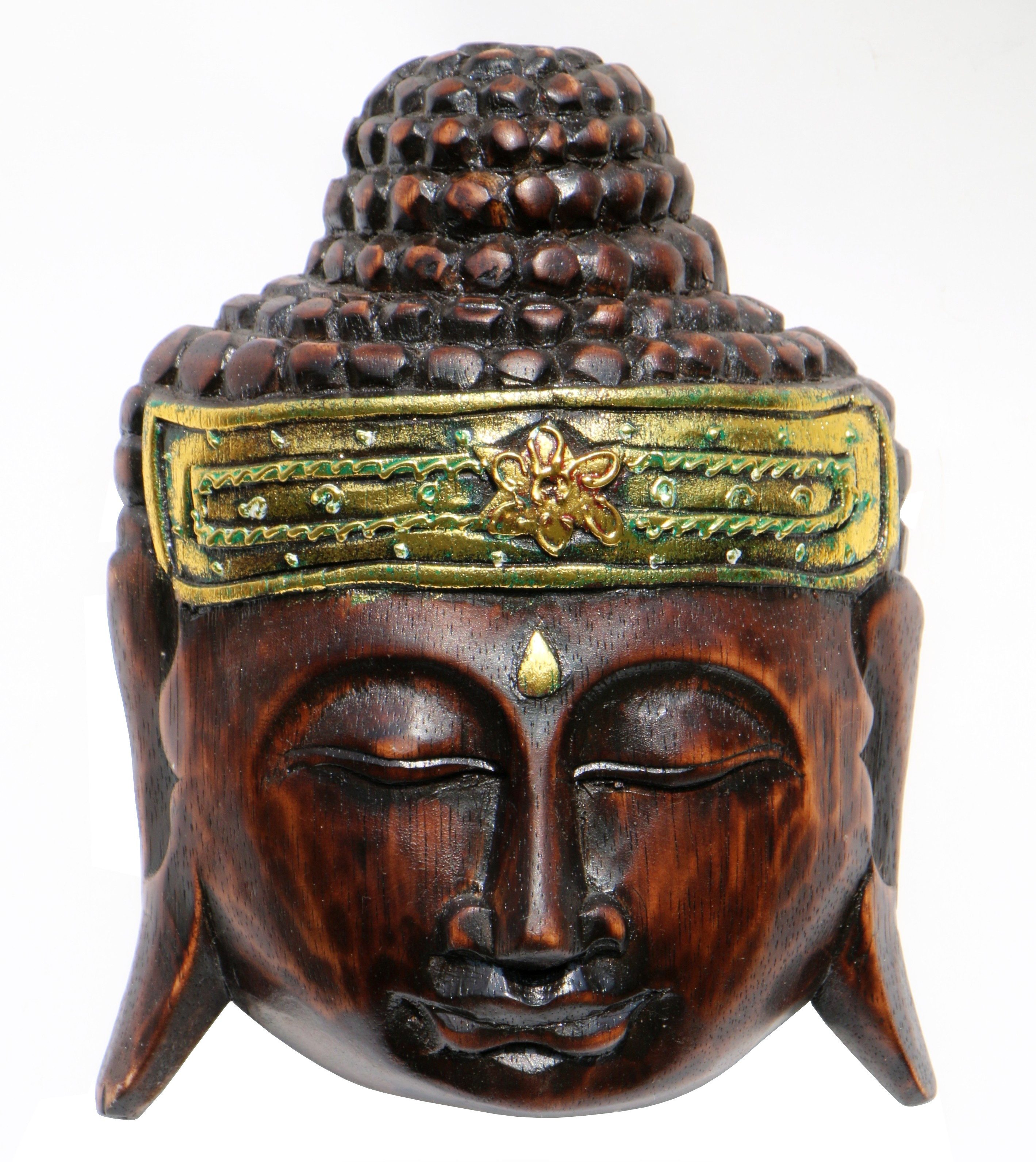 Wogeka Wanddekoobjekt Buddha-Maske zum aufhängen Wanddeko günstig online kaufen