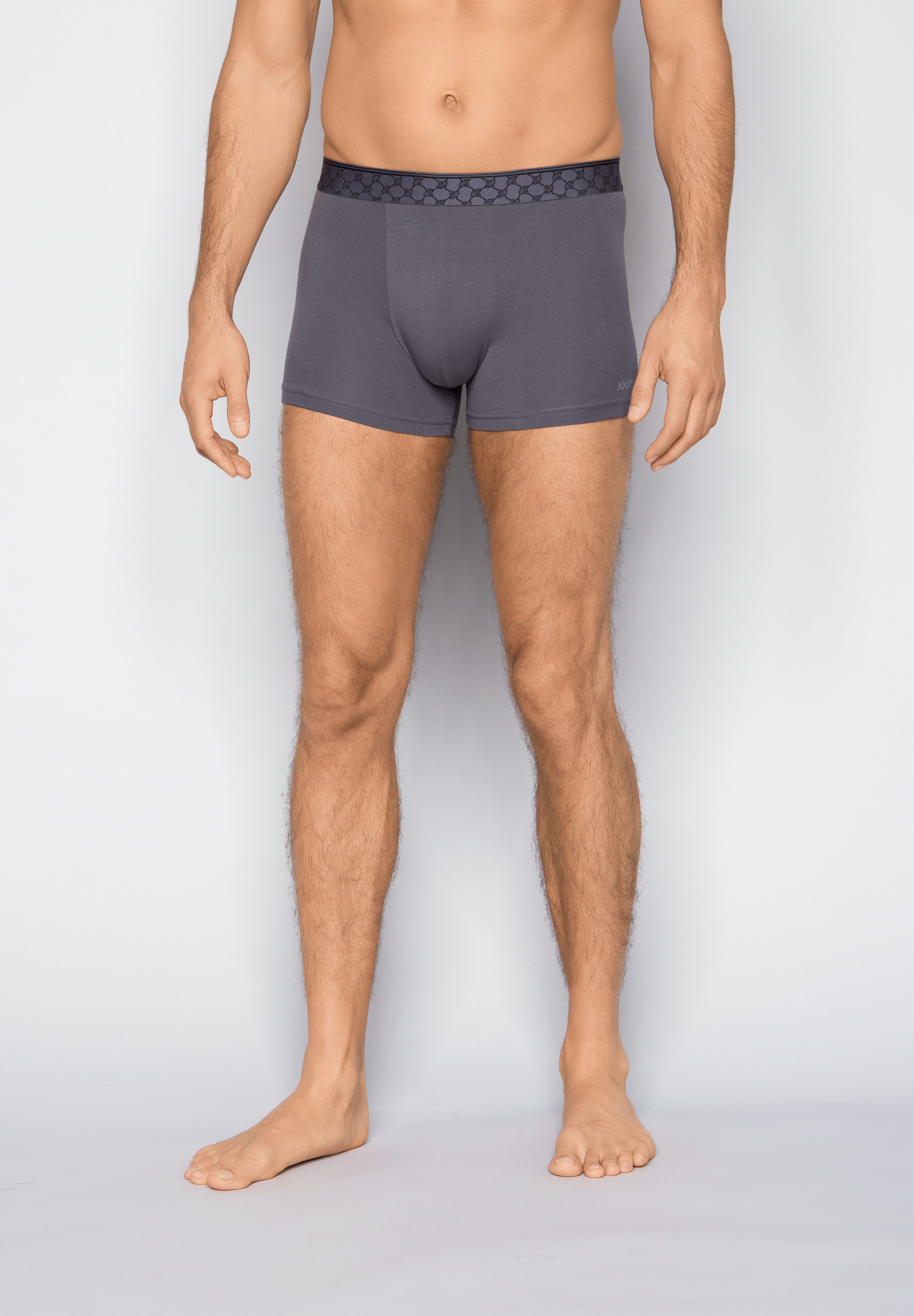JOOP! Boxershorts Everyday (3er Pack) ohne Eingriff, Cornflower-Logobund, Baumwollmix