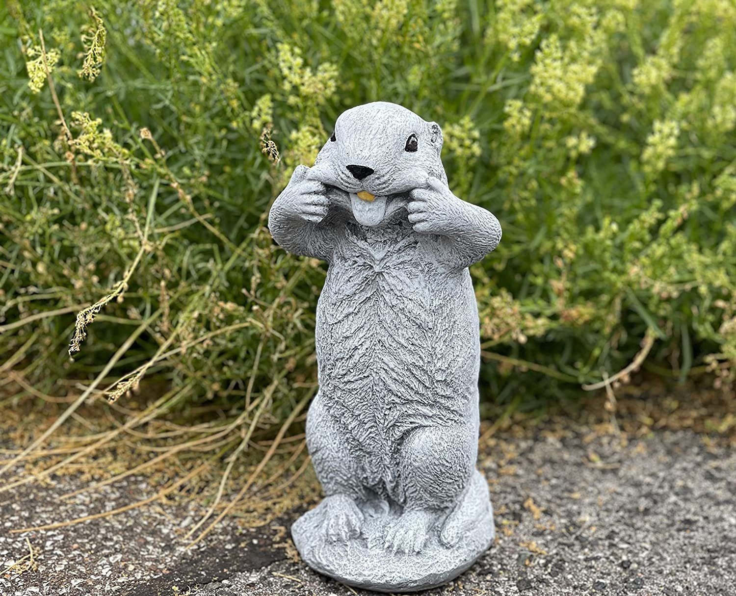 Stone and Style Gartenfigur Steinfigur Murmeltier " Max " günstig online kaufen