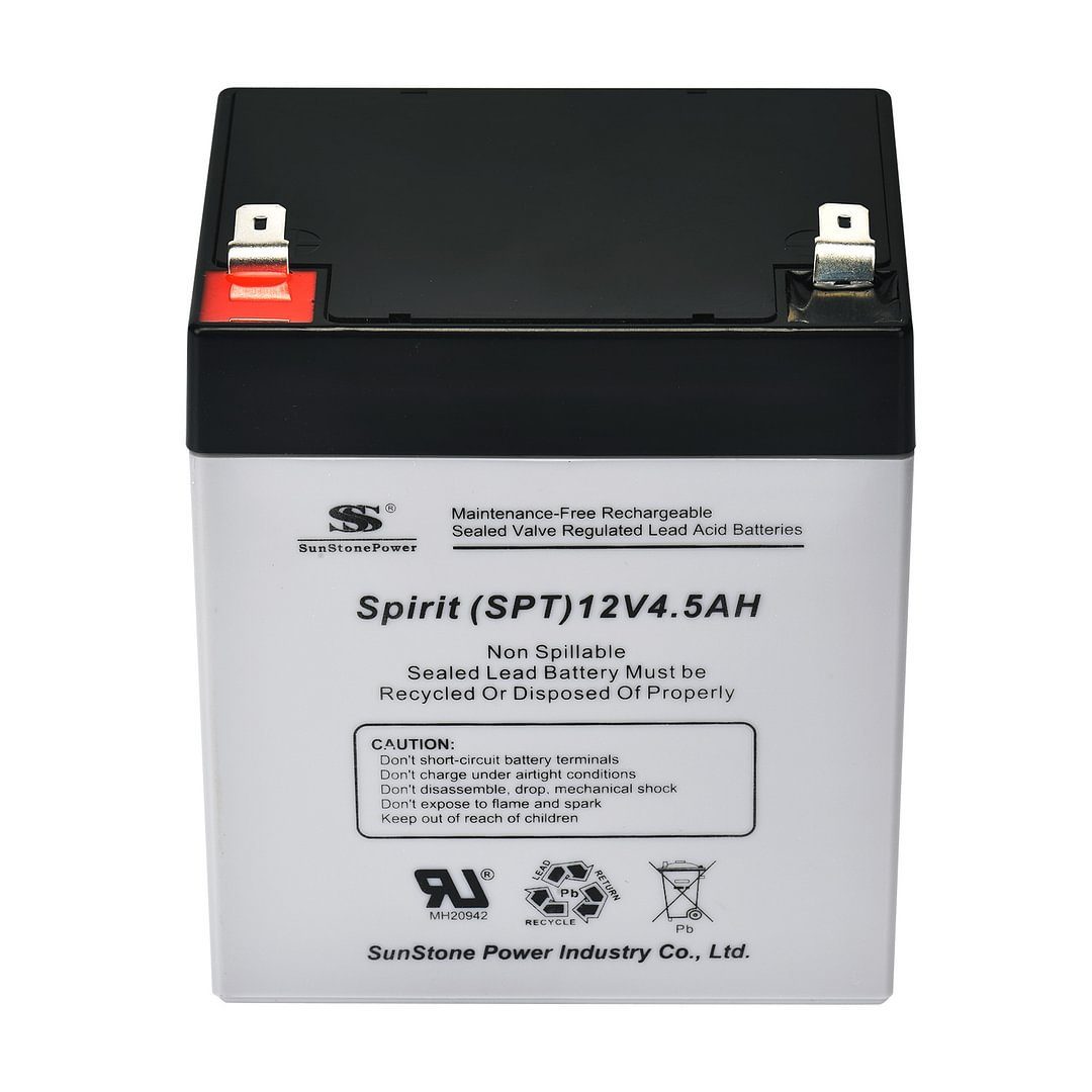 Sunstone Power Batterie 12V 4,5AH AGM USV Bleiakku Akku für notstromaggregat Bleiakkus