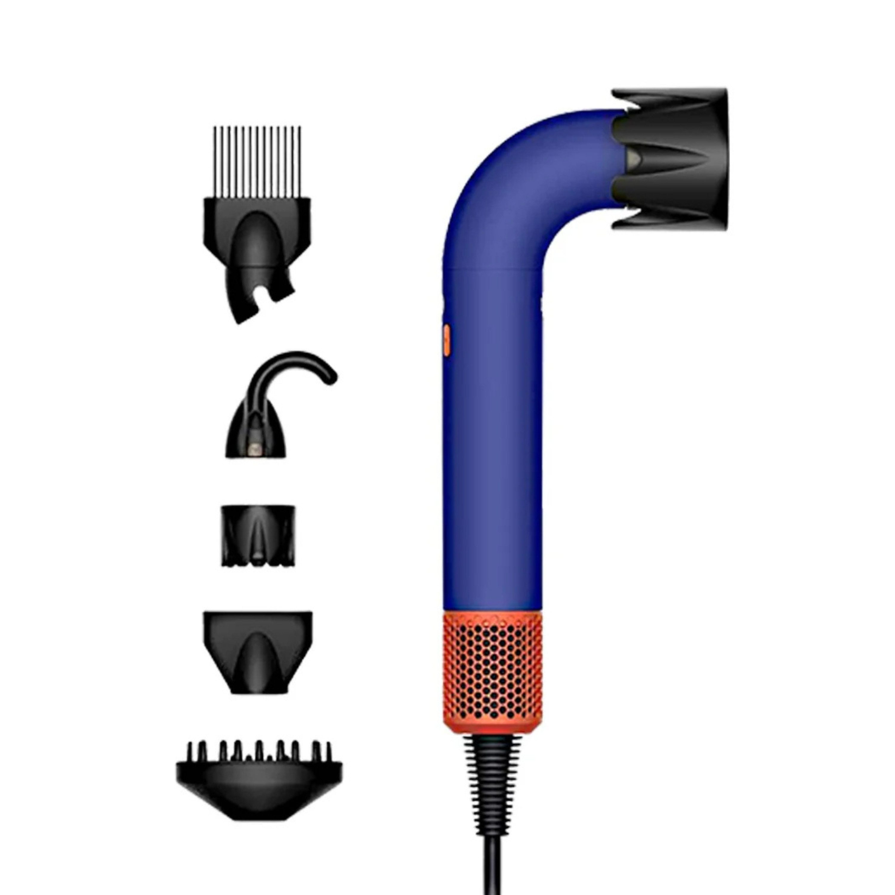 HairGecko Haarpflege-Set dyson Supersonic r - Vinca Blue/Topaz