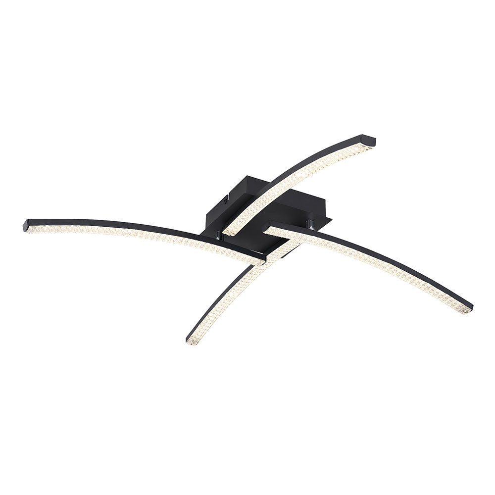 GLOBO LIGHTING LED Deckenleuchte, LED-Leuchtmittel fest verbaut, Warmweiß, Neutralweiß, Tageslichtweiß, Deckenlampe Deckenleuchte Wohnzimmerlampe beweglich Tageslicht LED