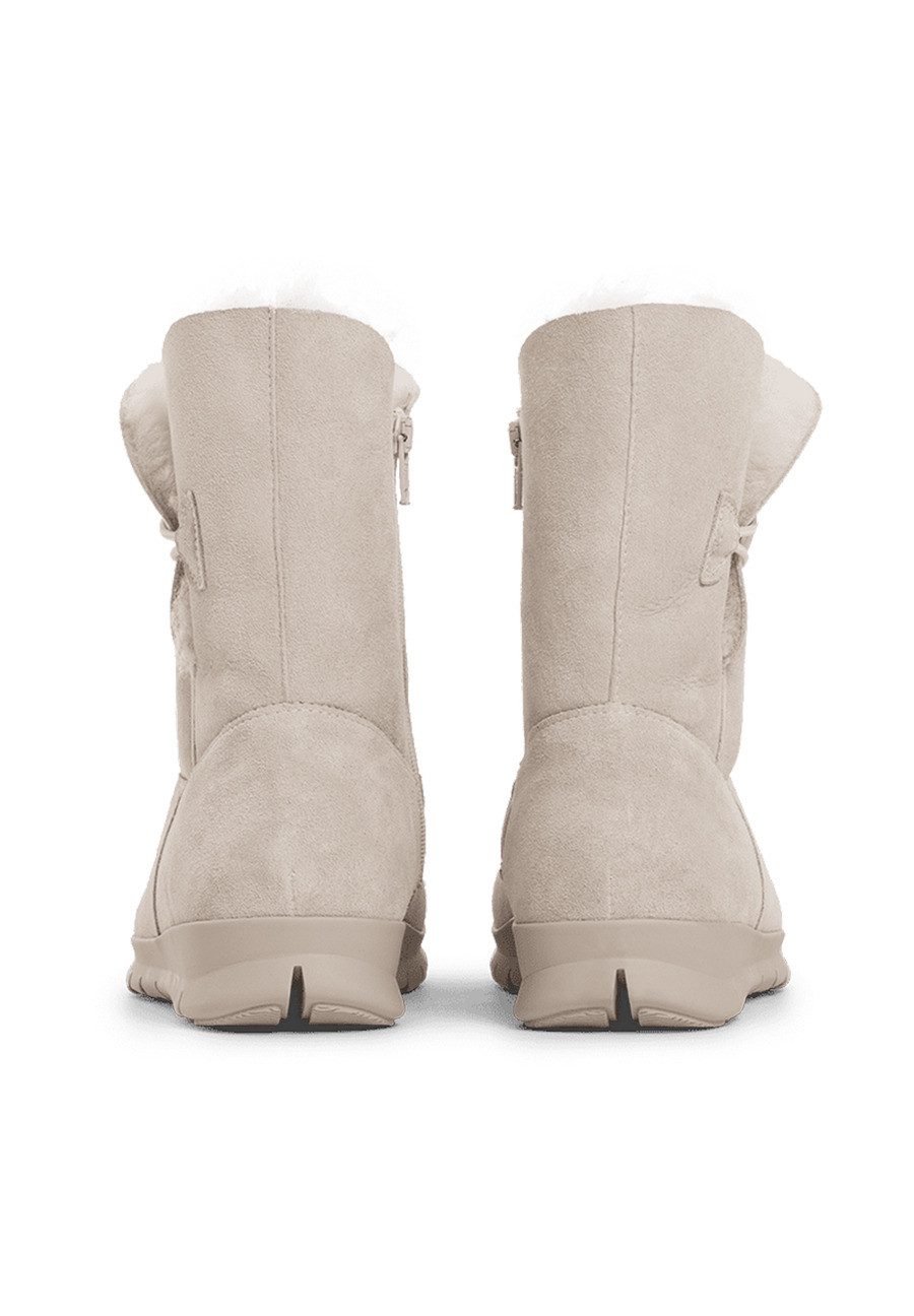 vitaform Damen Stiefeletten Veloursleder Stiefelette