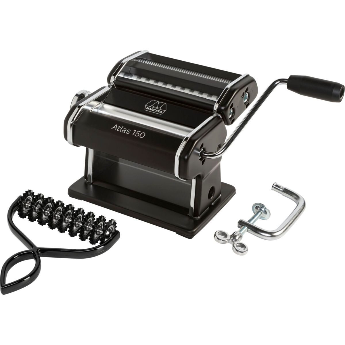 Marcato Nudelmaschine ATLAS 150 NERA + PASTA- BIKE NERO