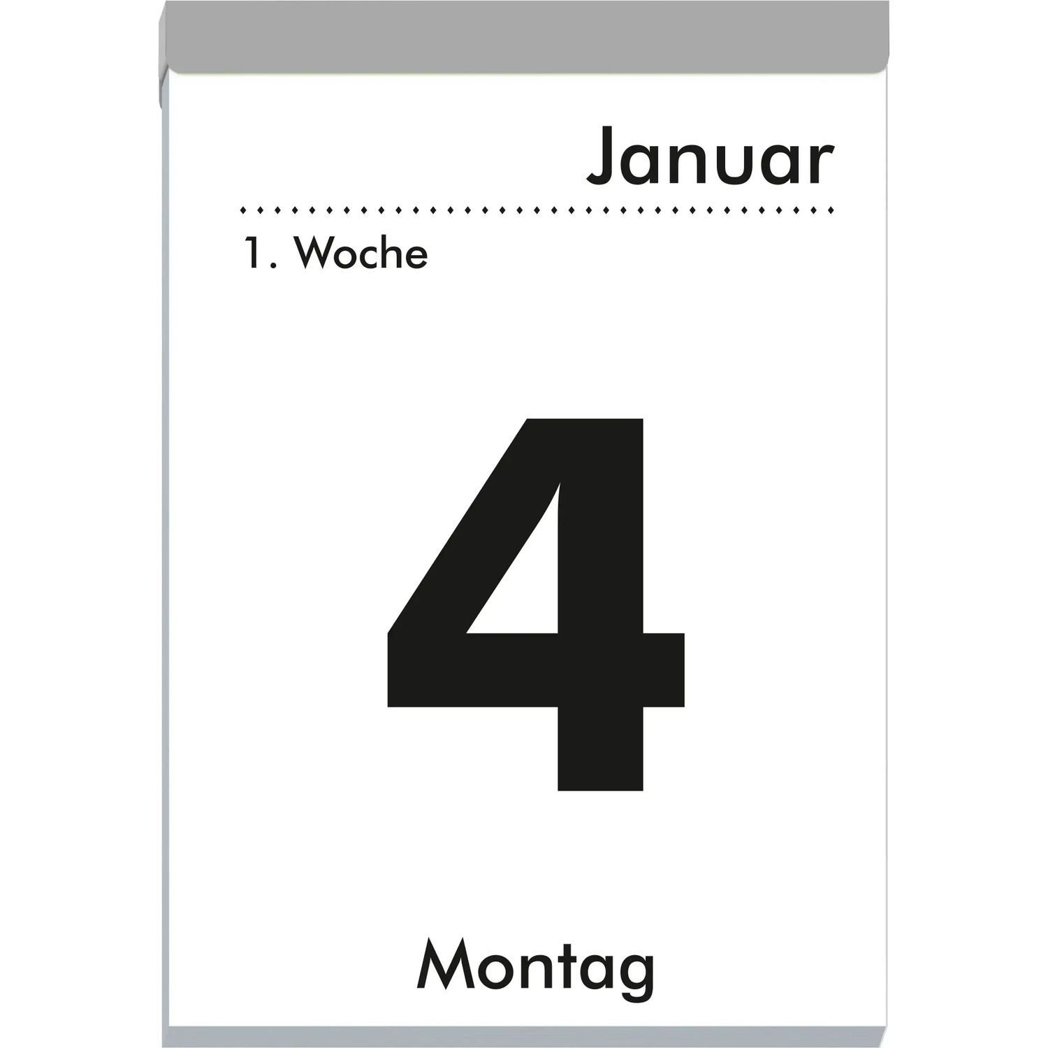 Wandkalender Tagesabreißkalender XXL 2027