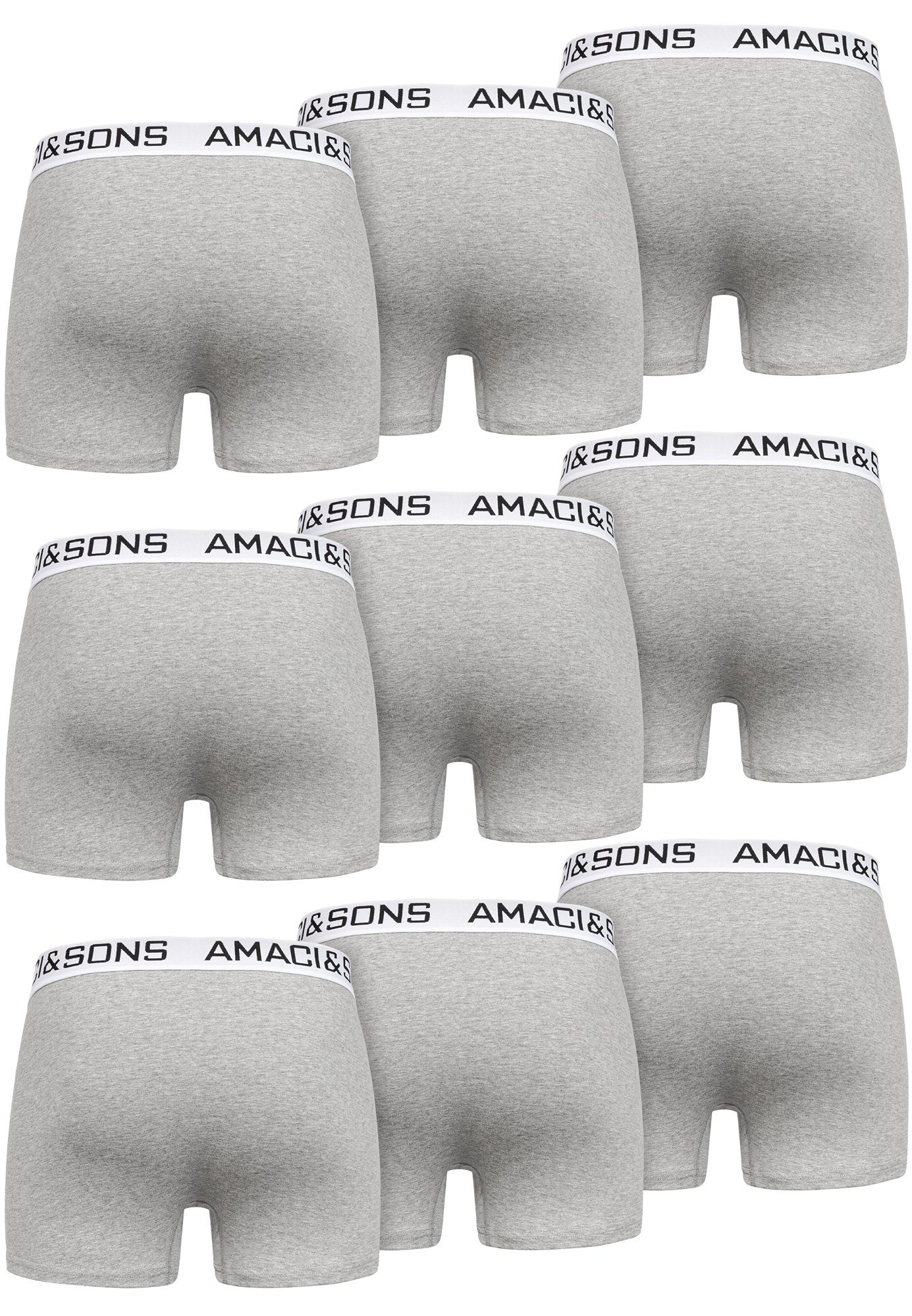 Amaci&Sons Boxershorts LARY 9er Pack Boxershorts günstig online kaufen
