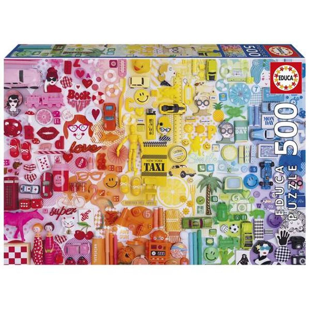Educa Puzzle Puzzle 500 Stücke, Puzzleteile