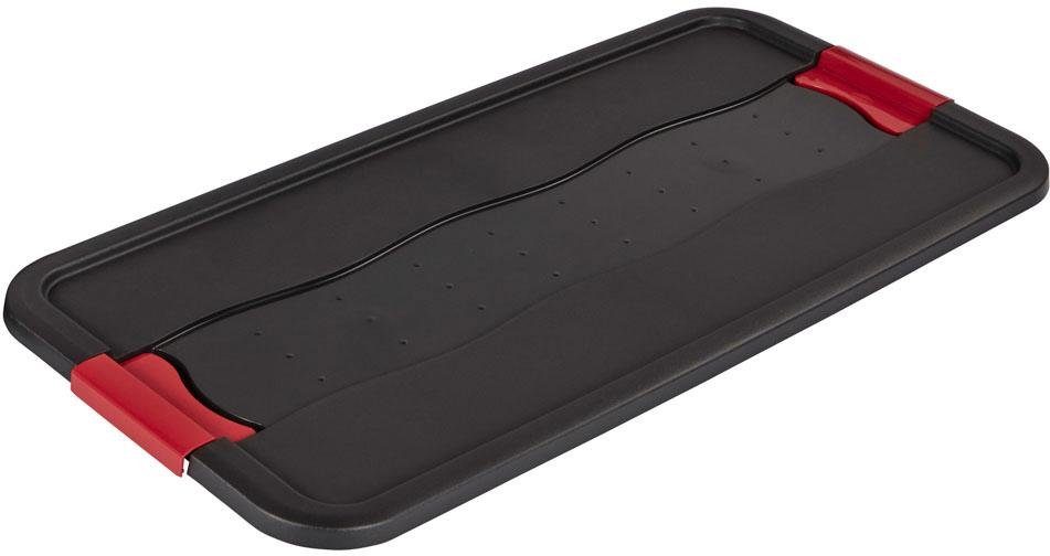 keeeper Transportbehälter eckhart, 83 l, mit Deckel, Schiebeverschluss, extra stabil