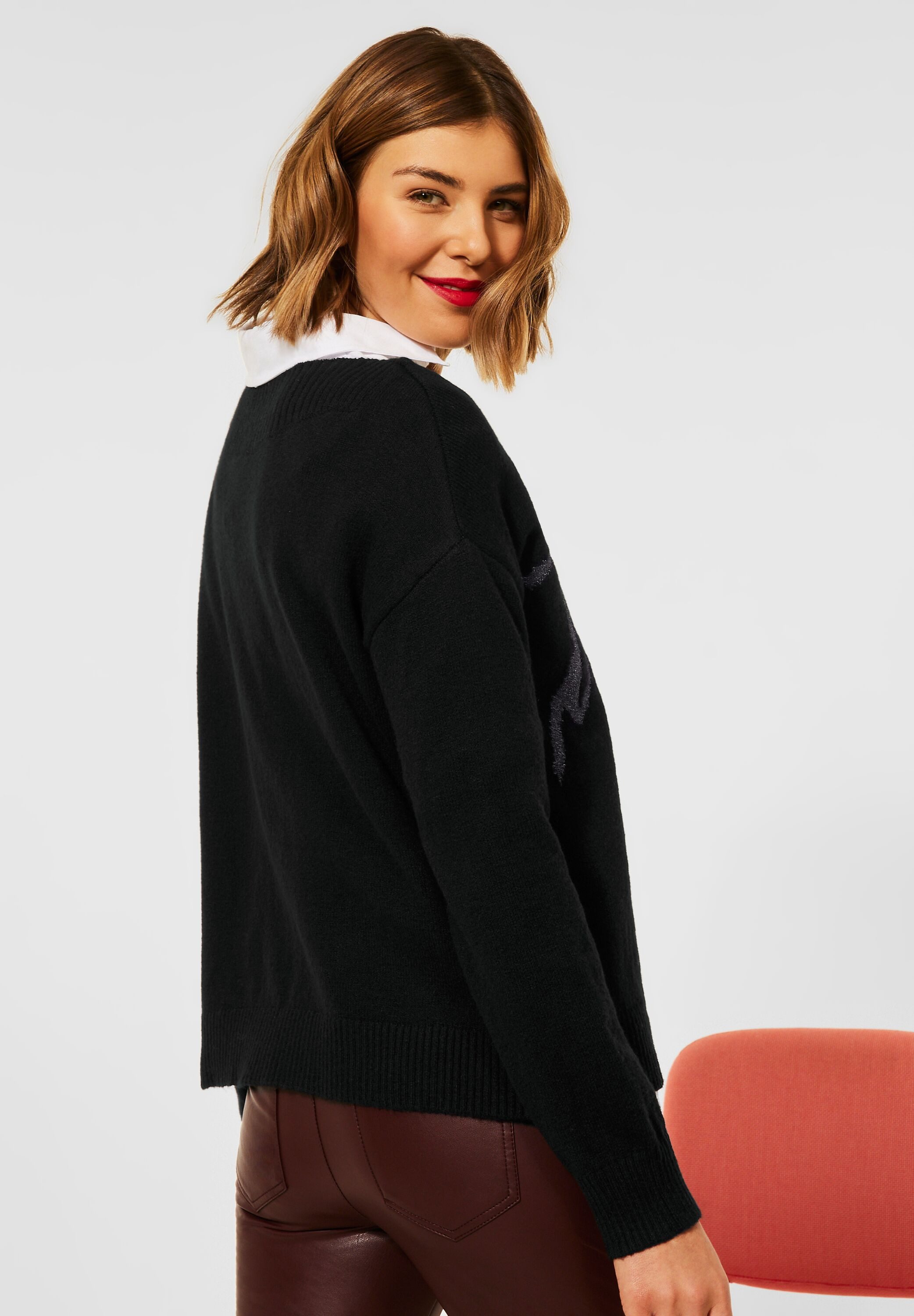 STREET ONE Strickpullover Winter Pullover mit Wording. € 69,99