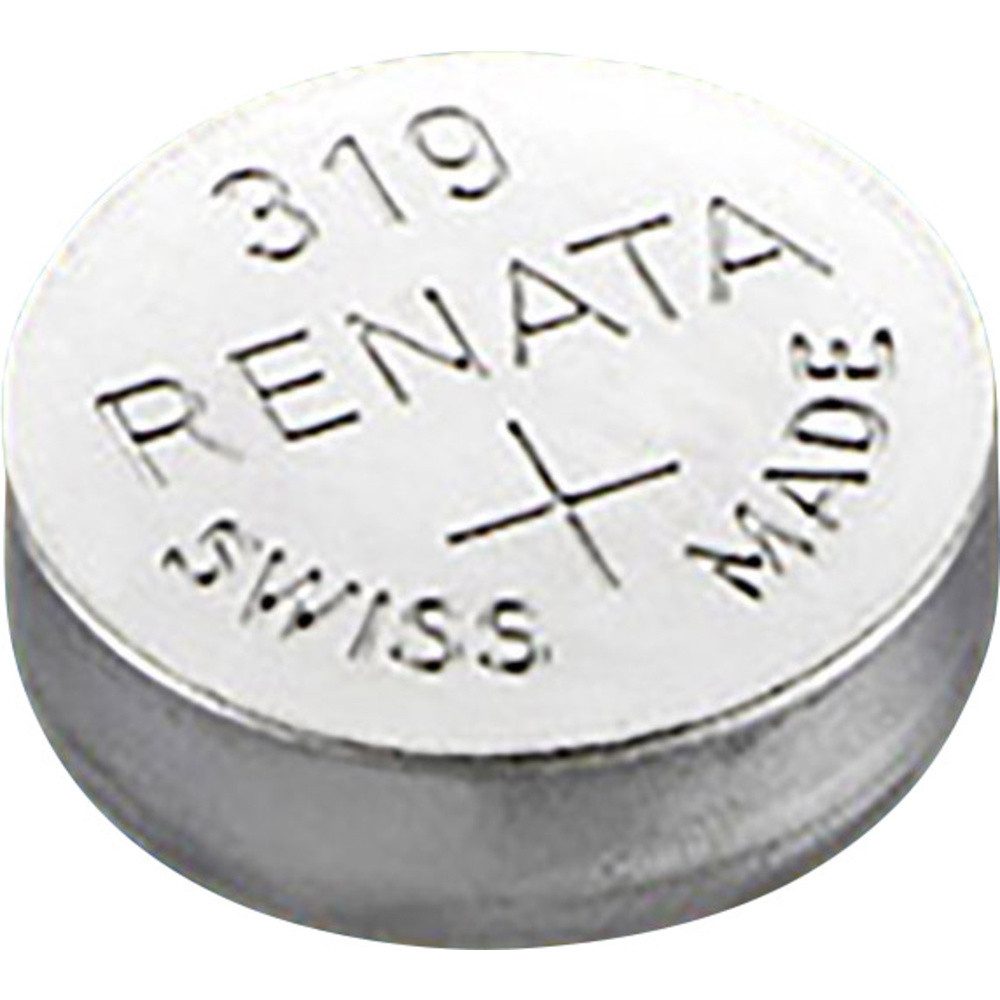 Renata Renata Knopfzelle 319 1.55 V 1 St. 21 mAh Silberoxid SR64 Knopfzelle
