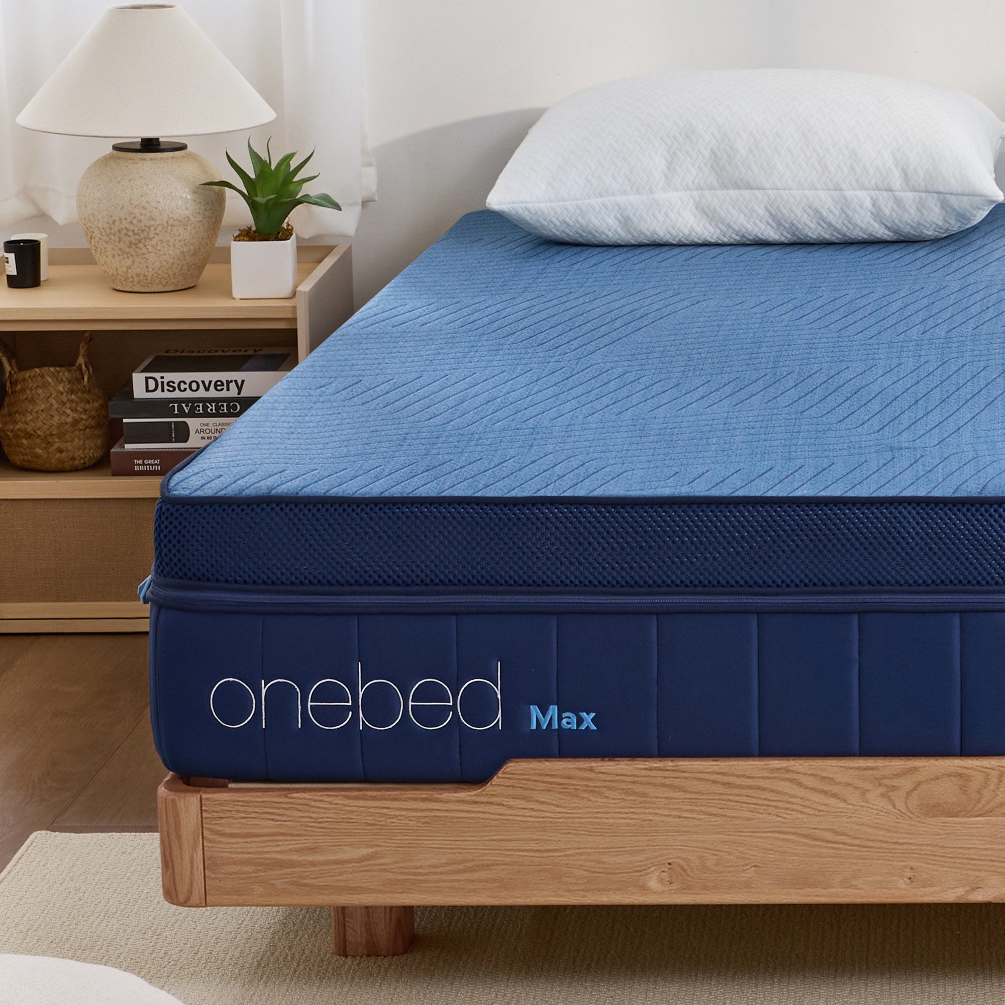Taschenfederkernmatratze Onebed MAX 27 cm H4 TPE-Gitter – 90x200 140x200 160x200, Onebed, 27 cm hoch, 7-Zonen für Druckentlastung und kühles Schlafklima – Bild 5 von 5