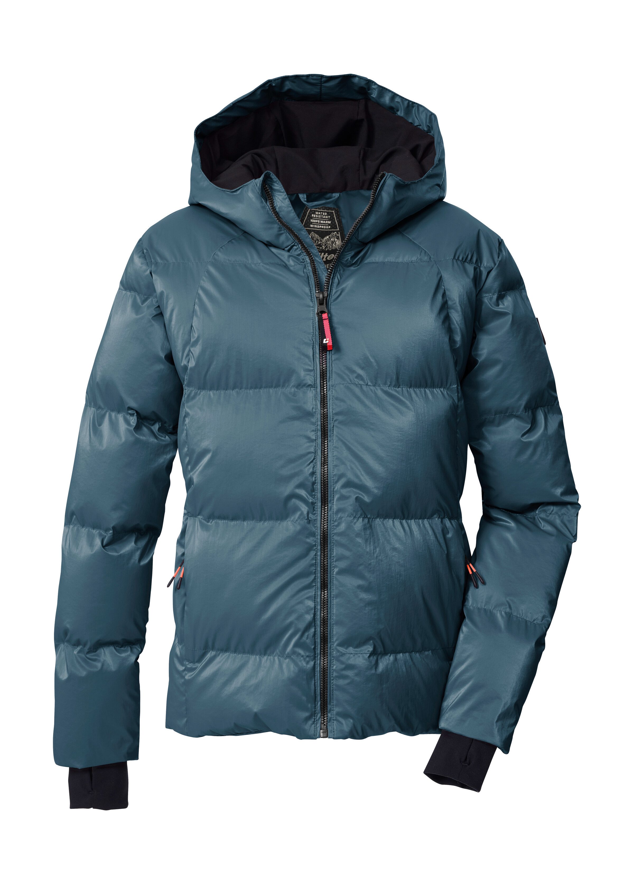 Killtec Steppjacke KSW 210 GRLS QLTD JCKT Metallische Optik, wasser- und windabweisend, Teflon EcoElite™