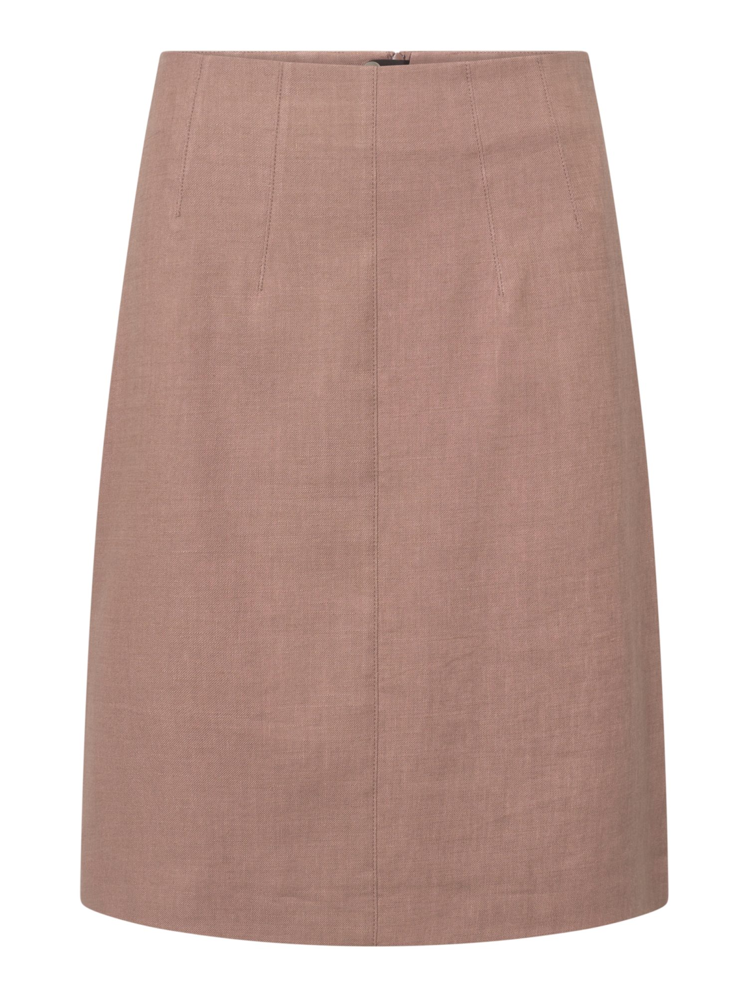Windsor Strickrock braun,Casual,Leinen,Unifarben,Regular Fit,Mittel