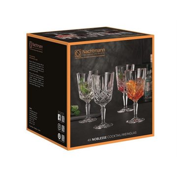 Nachtmann Weinglas Nachtmann Noblesse Cocktail / Wine 4er set, Glas