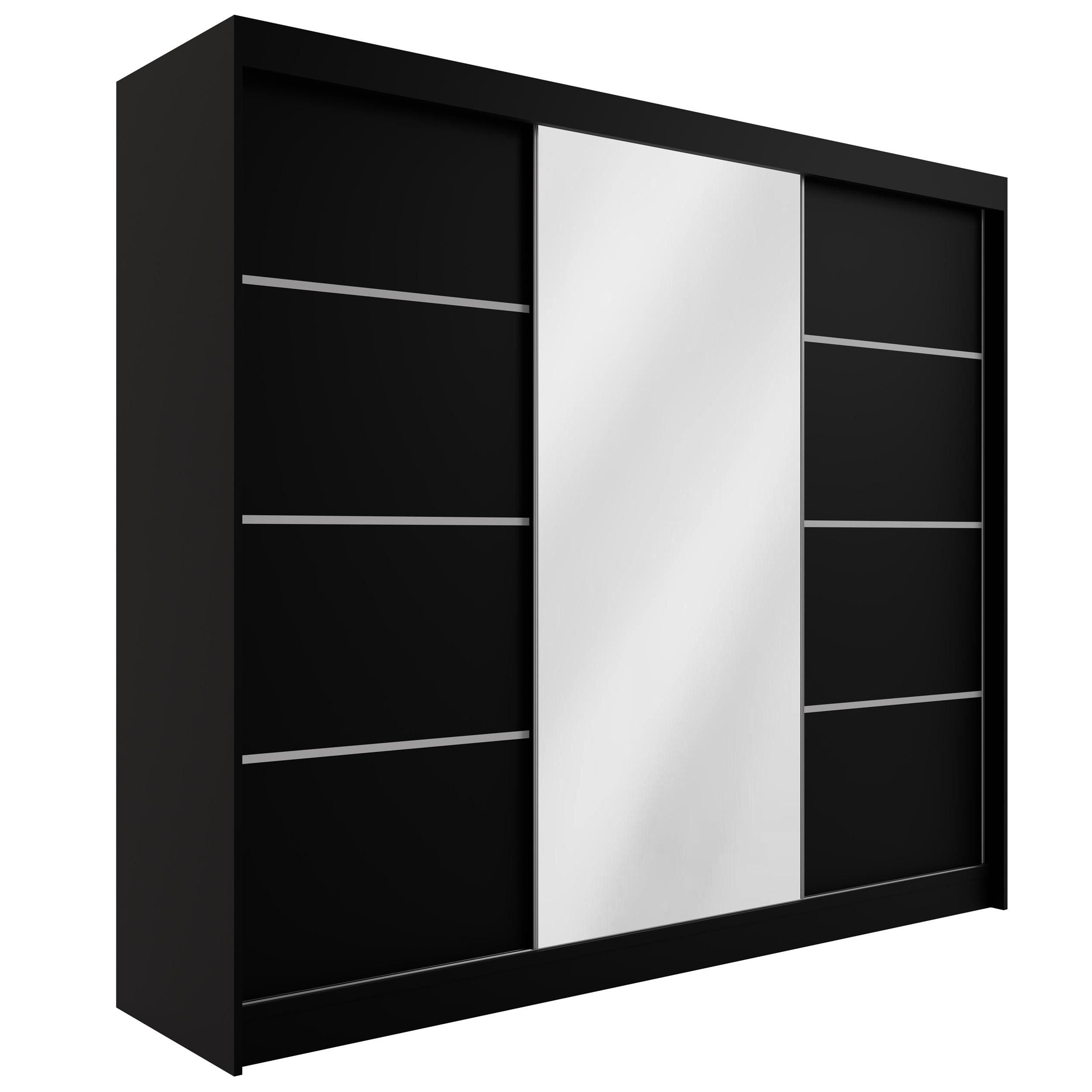 ALTDECOR Schiebetürenschrank PAOKI (Kleiderschrank Garderobenschrank mit günstig online kaufen