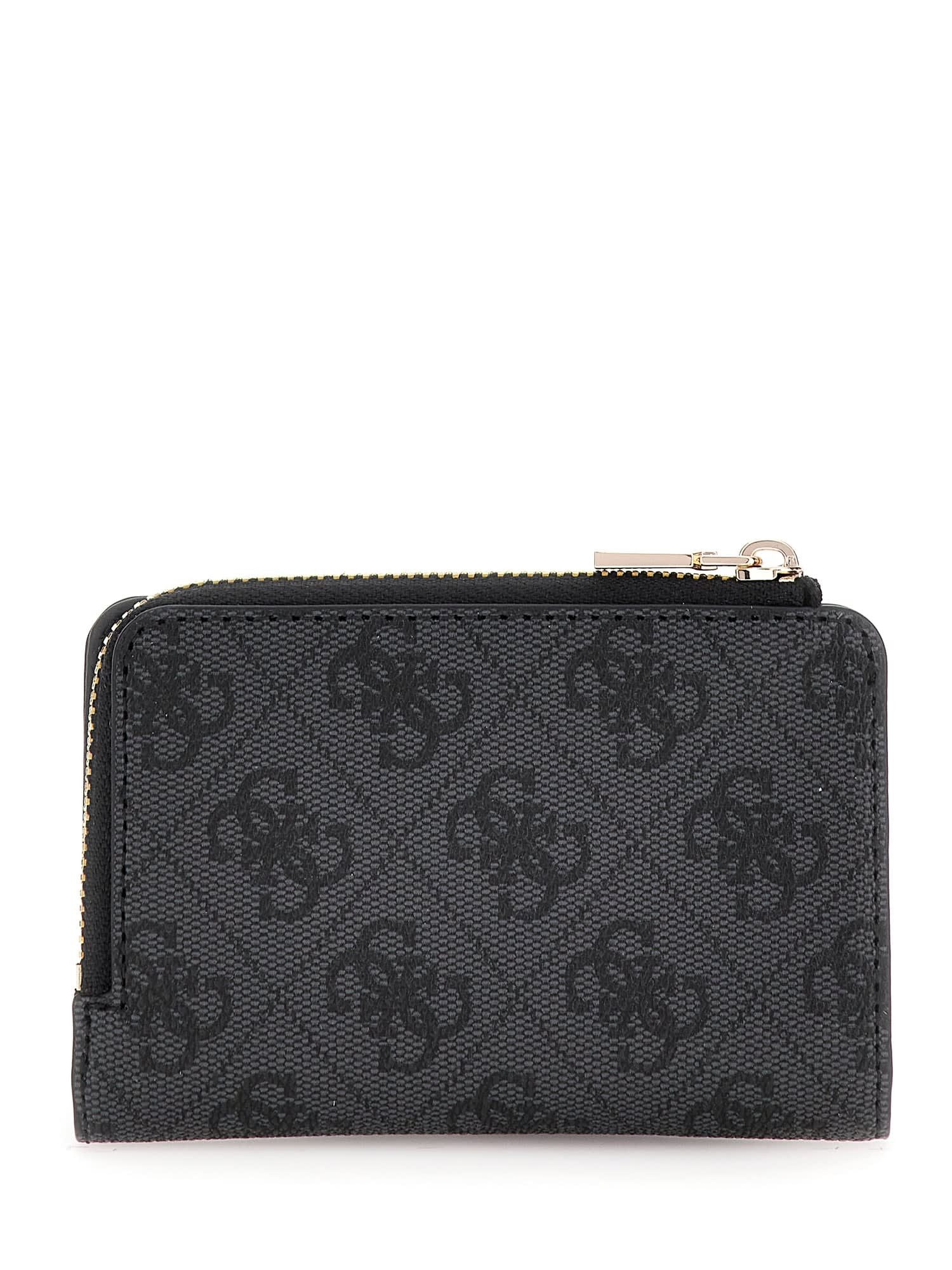 Guess Geldbörse LAUREL II SLG ZIP ARND CRD CSE, Damen Geldbeutel, Portemonnaie mit Logoverzierungen – Bild 3 von 5