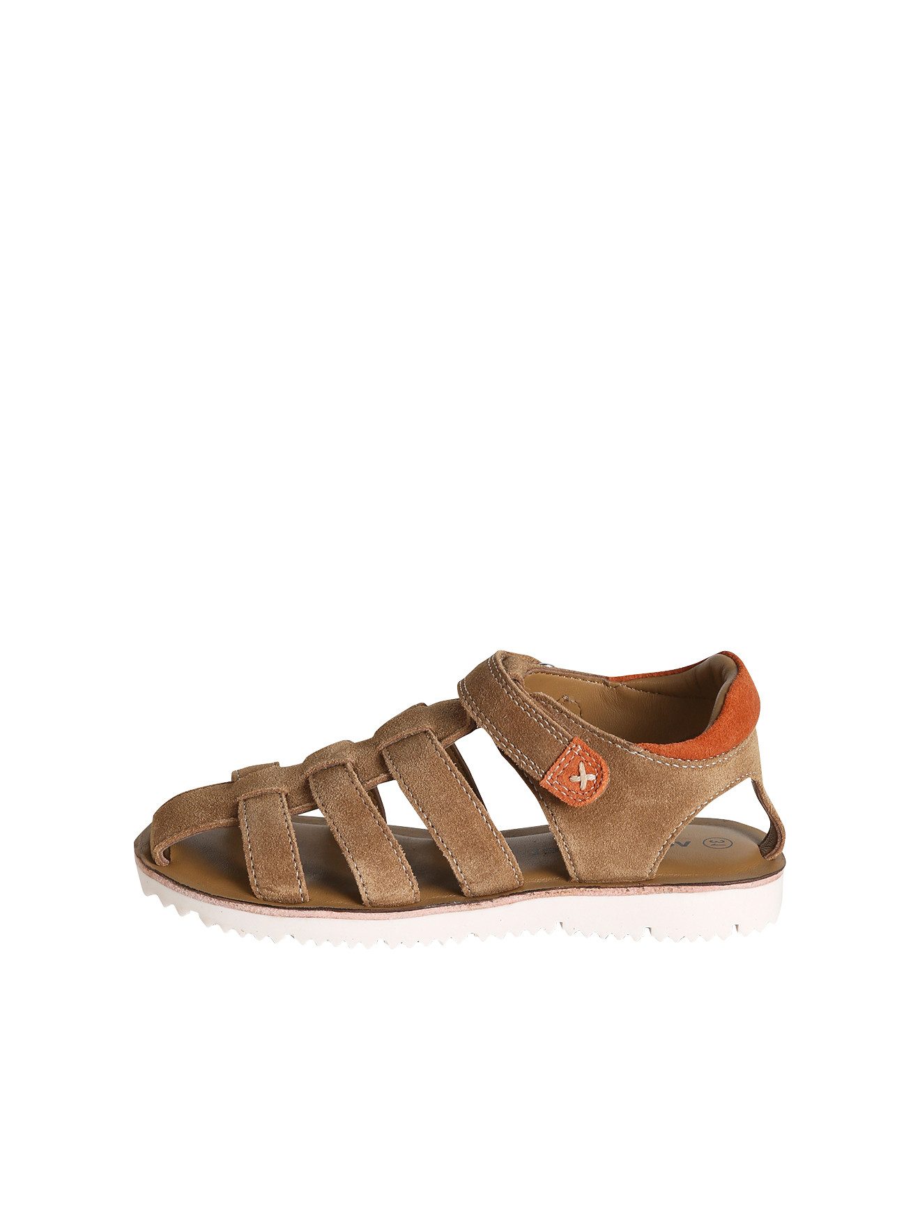 vertbaudet Klettsandalen aus Leder Kinder Sandale