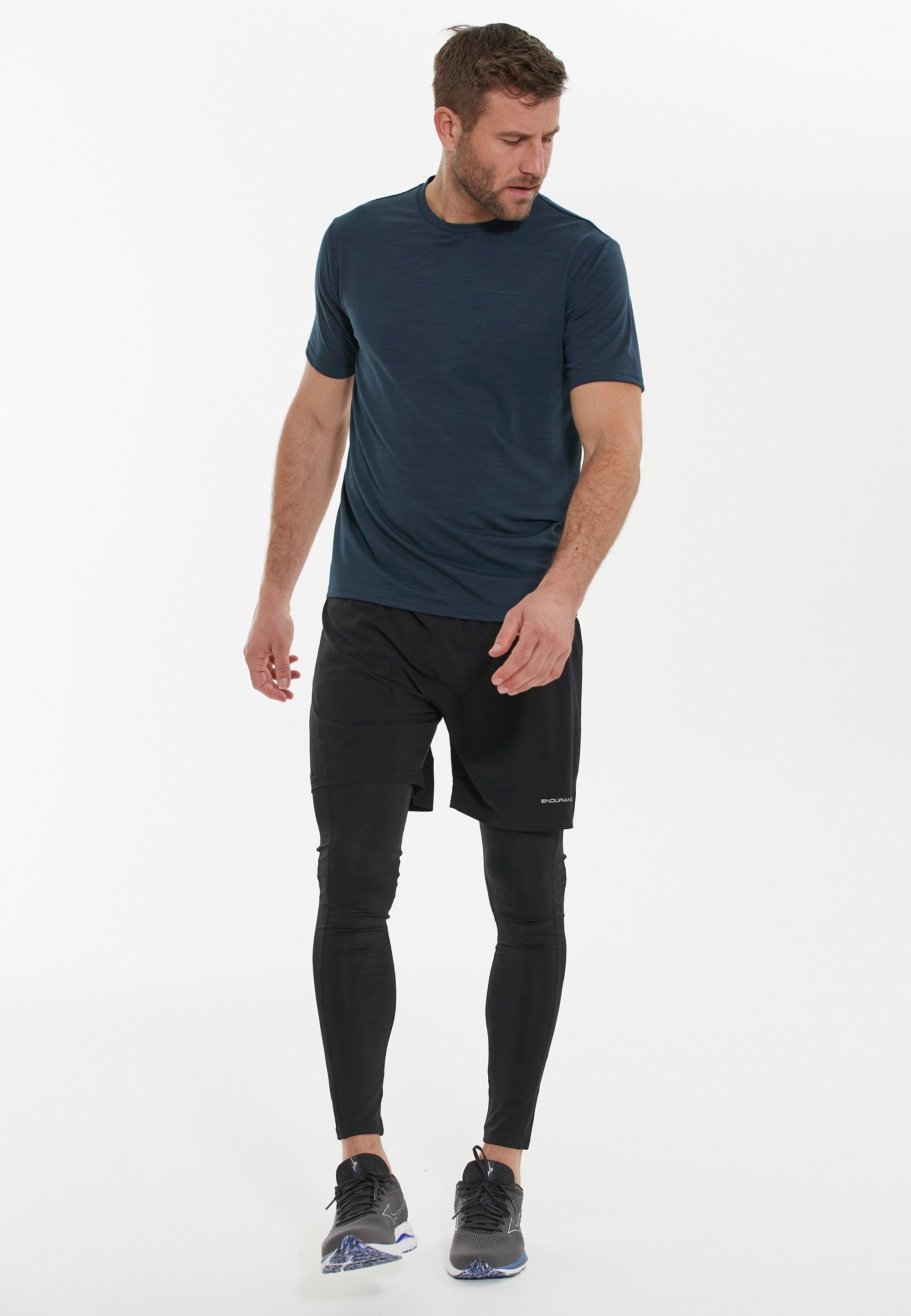 minimalistischen ENDURANCE Lauftights Design im ZANE LONG