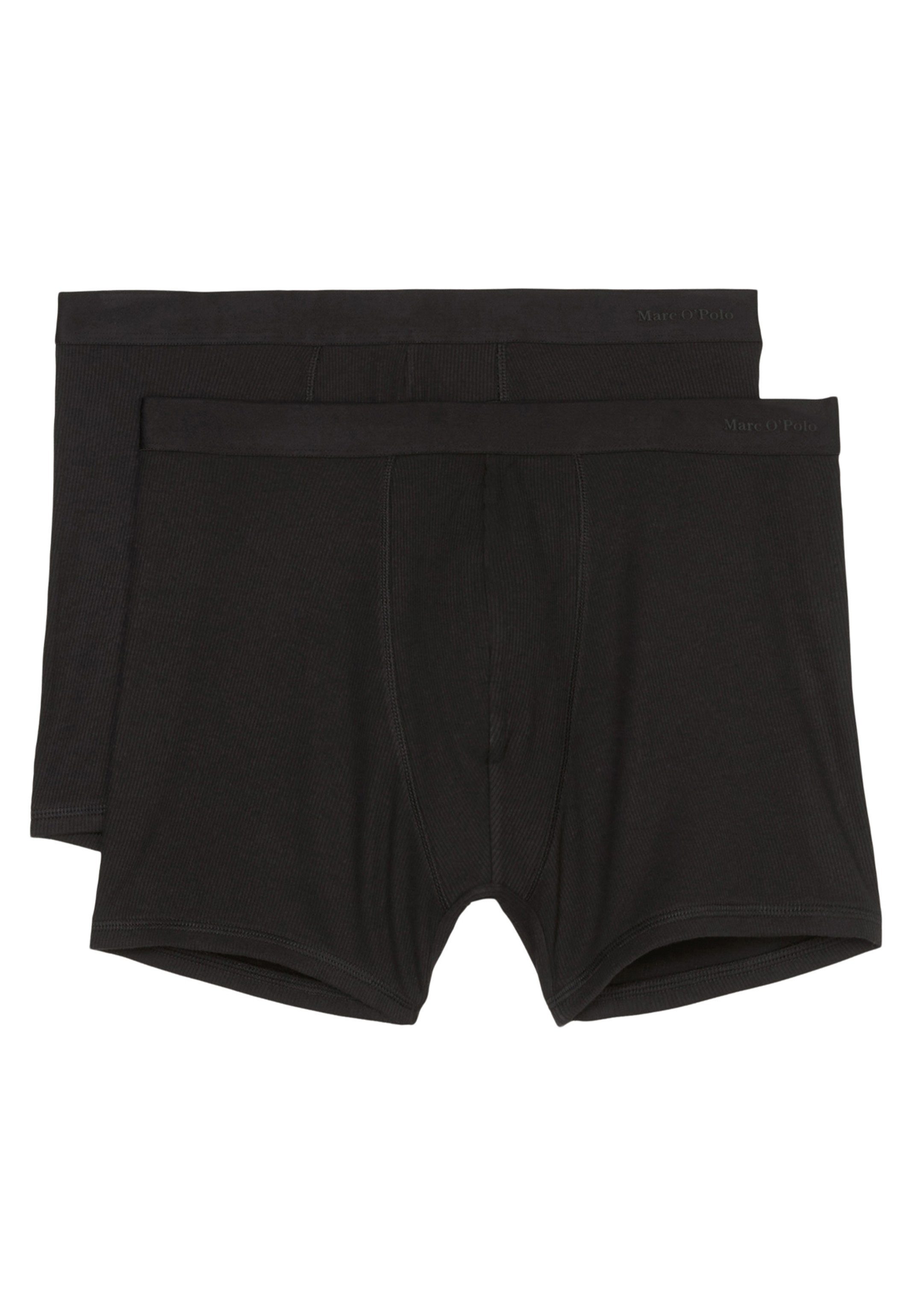 Retro Boxer 2er Pack Iconic Rib Organic Cotton