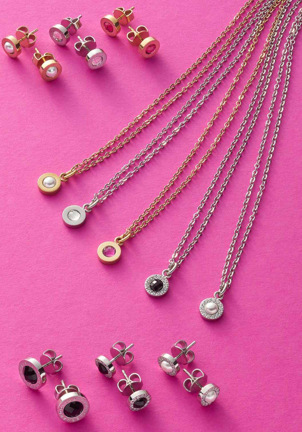 LEONARDO Paar Ohrstecker Ohrring Isa, mit Glasstein oder Perle (imitiert) u günstig online kaufen