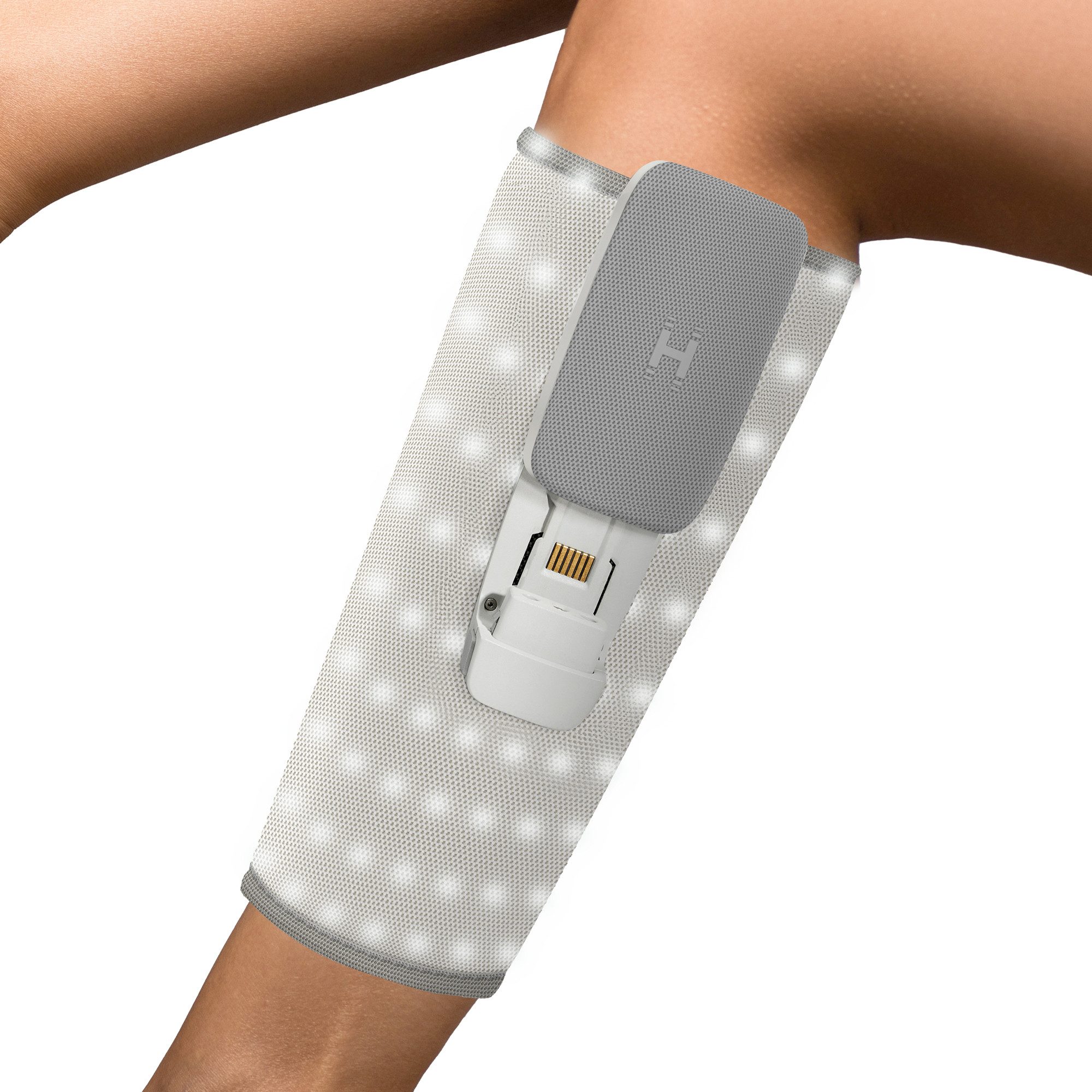 HOMEDICS Massagegerät Homedics SR-CMXCE10HBND Modulair Wadenbandage Kompressionsmassage, Controller und Wadenbandage mit Erweiterung, 5 Stufen, 4 Kompressionsarten, 3 Wärmestufen, Modulair Controller