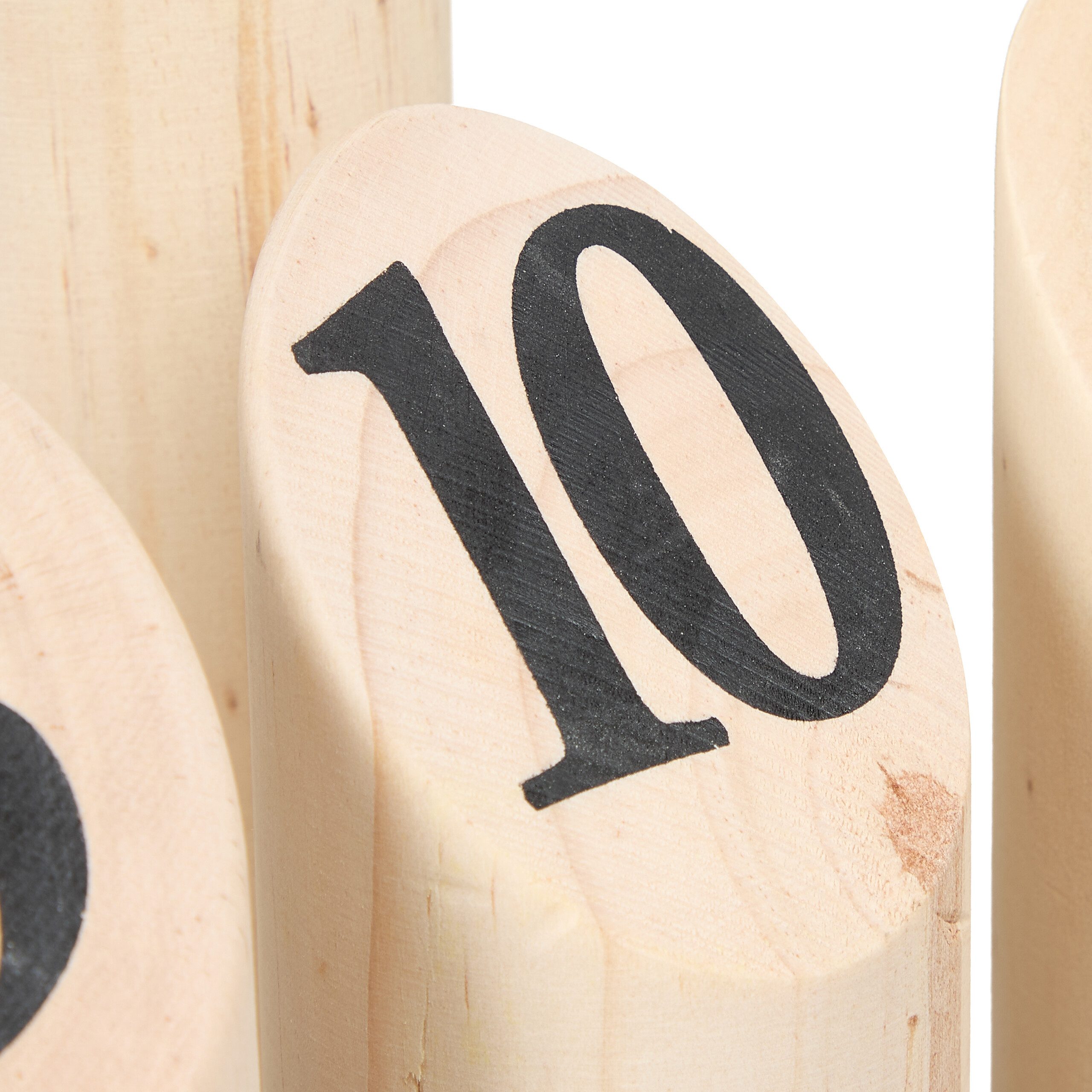 relaxdays Spielzeug-Gartenset Kubb Wikingerspiel mit Tasche, (14-tlg)