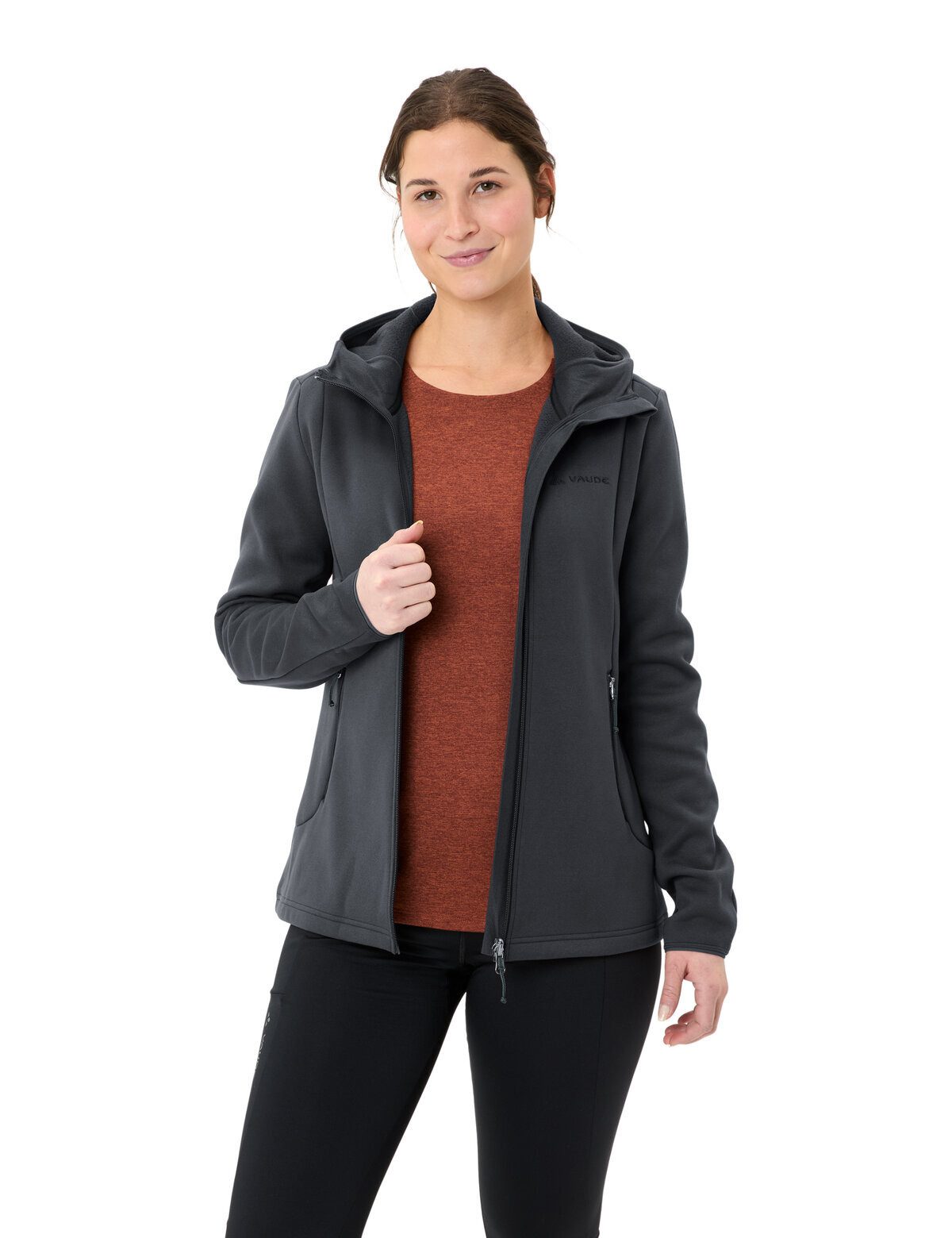 VAUDE Outdoorjacke Women's Idris Fleece Hoody (1-St) Allzweck Fleece Hoodie