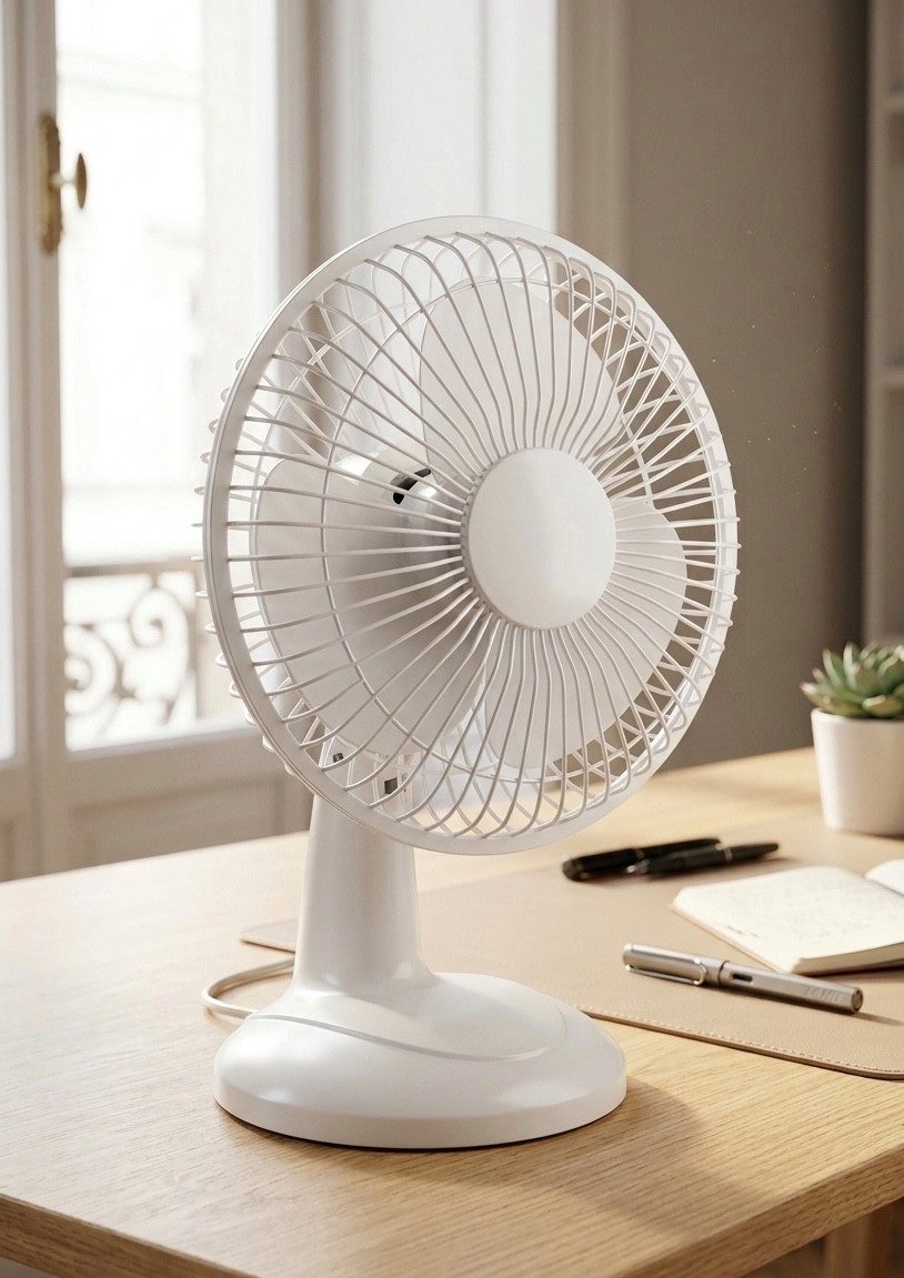 SALCO Tischventilator STV-160, 15cm Durchmesser, 3 Flügel, 2 Stufen, ideal für´s Office