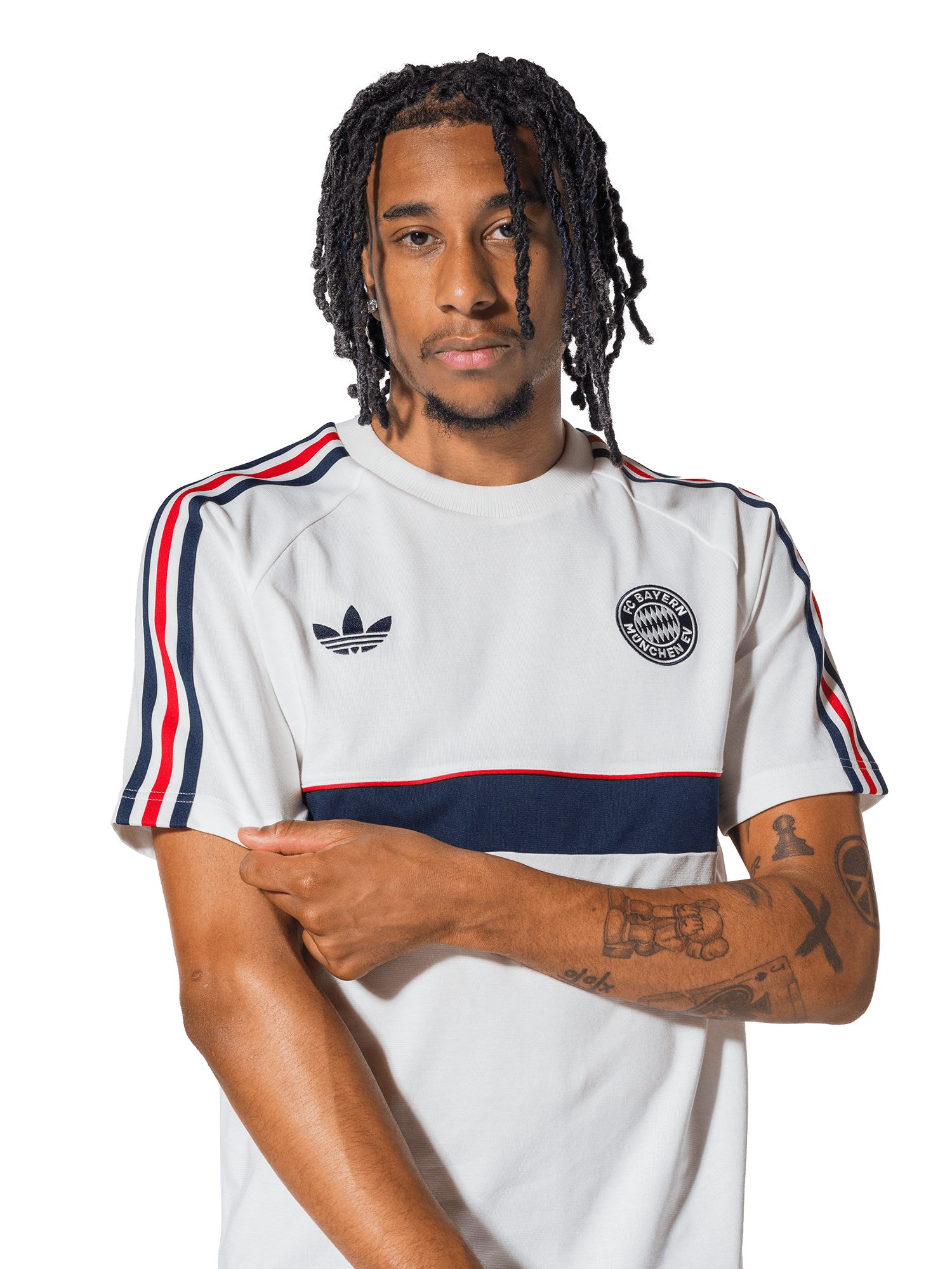 adidas Performance T-Shirt FC Bayern München, T-Shirt Away, Herren, Weiß