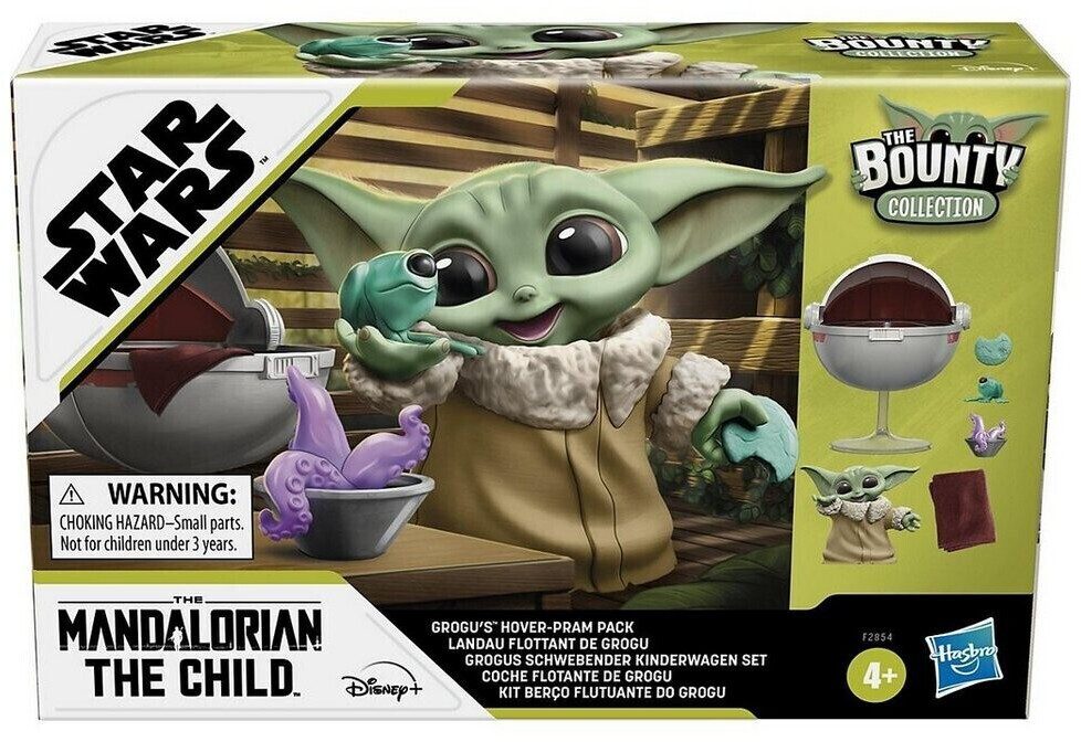 Hasbro Actionfigur Star Wars Hasbro The Bounty Collection Grogus schwebender Kinderwagen