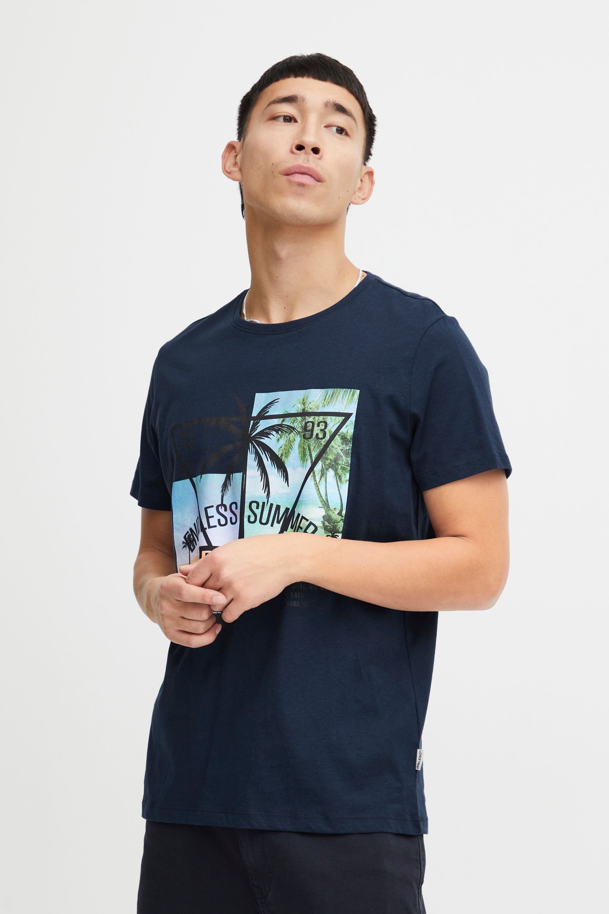 Blend T-Shirt BHTee Basic T-Shirt mit Rundhalsausschnitt günstig online kaufen