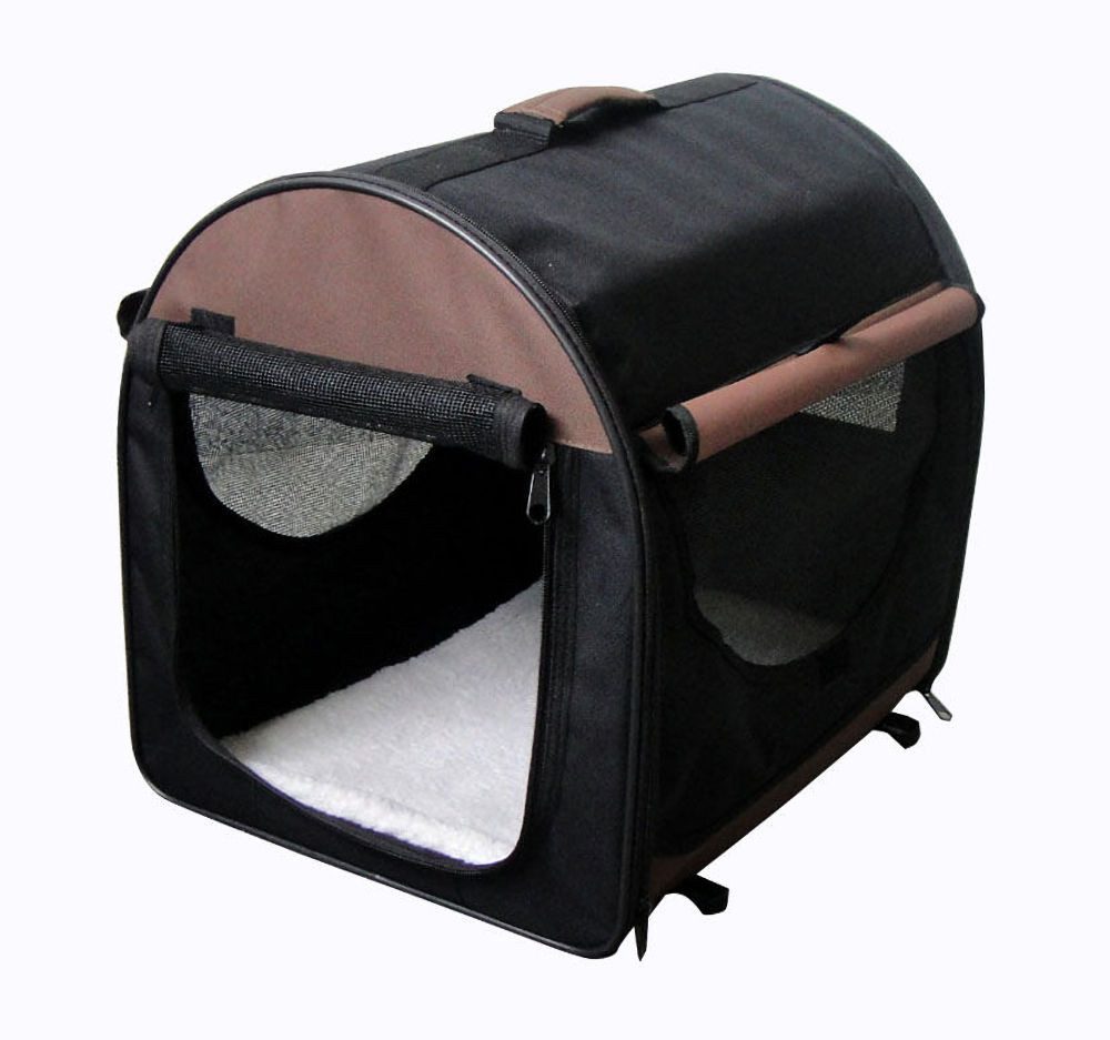 BruKa Tiertransportbox Rex Hundebox Hundetransportbox faltbar Autotransportbox Katzen Hunde, verschieden Farben und Größen erhältlich