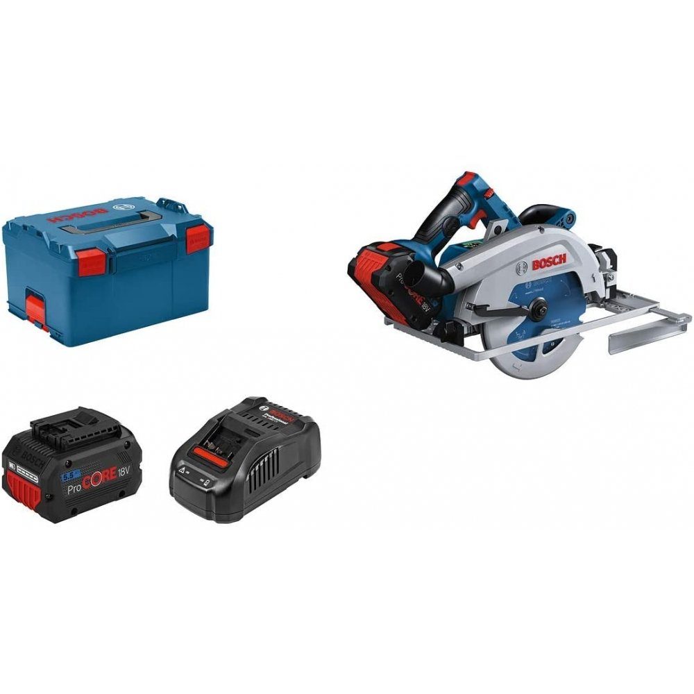 BOSCH Akku-Handkreissäge BITURBO GKS 18V-68 GC Professional Akku-Handkreissäge