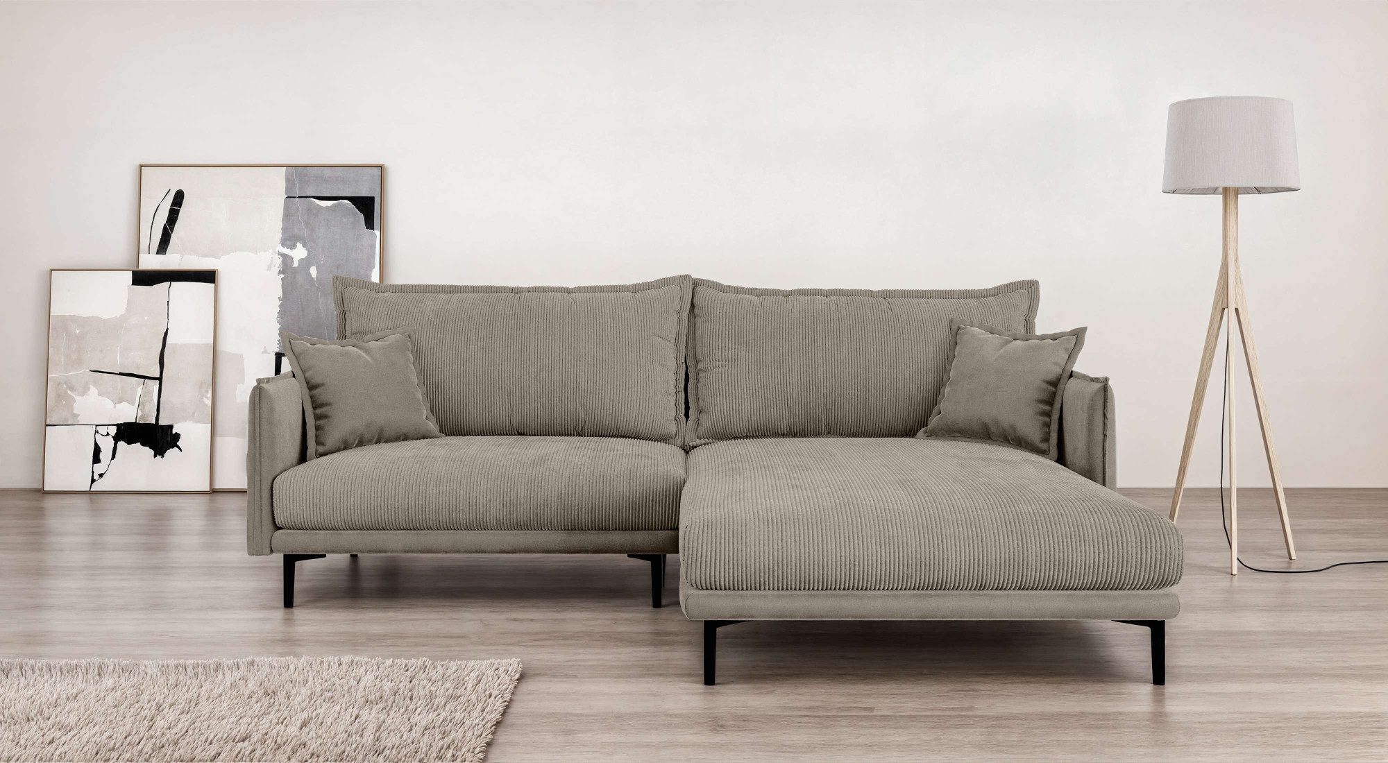 Home affaire Ecksofa "ALEXANDRIA mit Recamiere rechts oder links bestellbar günstig online kaufen