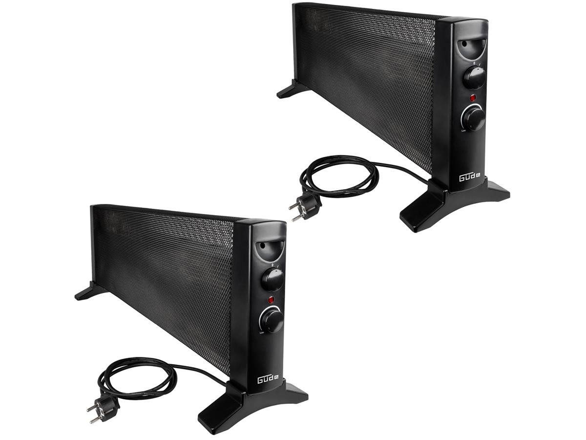 Güde Heizgerät 85174-01, 1200 W, 1200 W Heizleistung, 15 m³ max. Raumheizvermögen, 2 Heizstufen