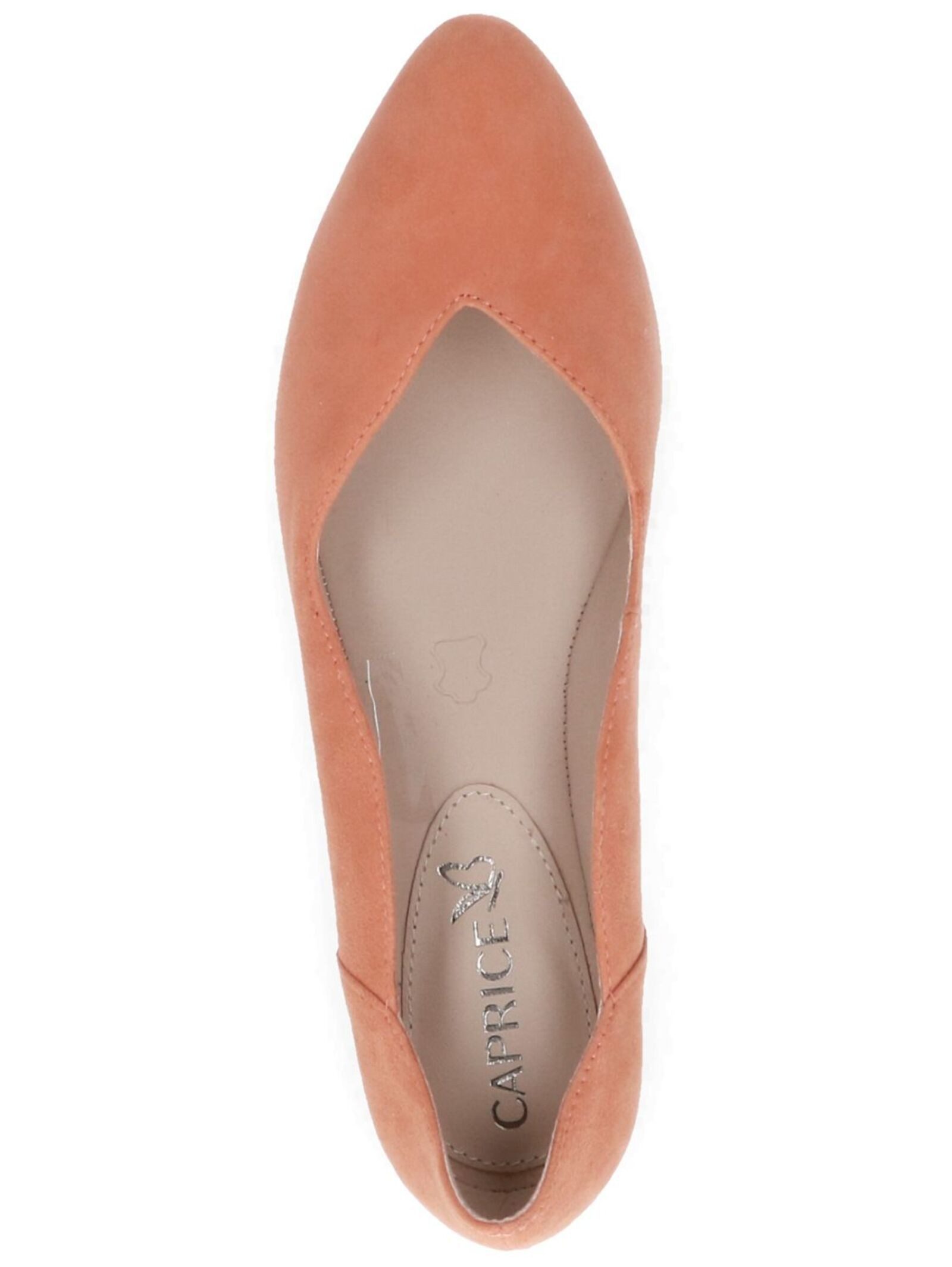 Caprice Caprice Ballerinas Veloursleder Ballerina