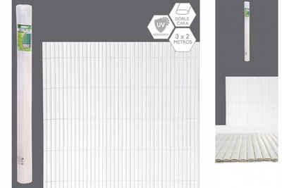 Bigbuy Seitenmarkise Sichtschutz Weiß PVC 1 x 300 x 200 cm