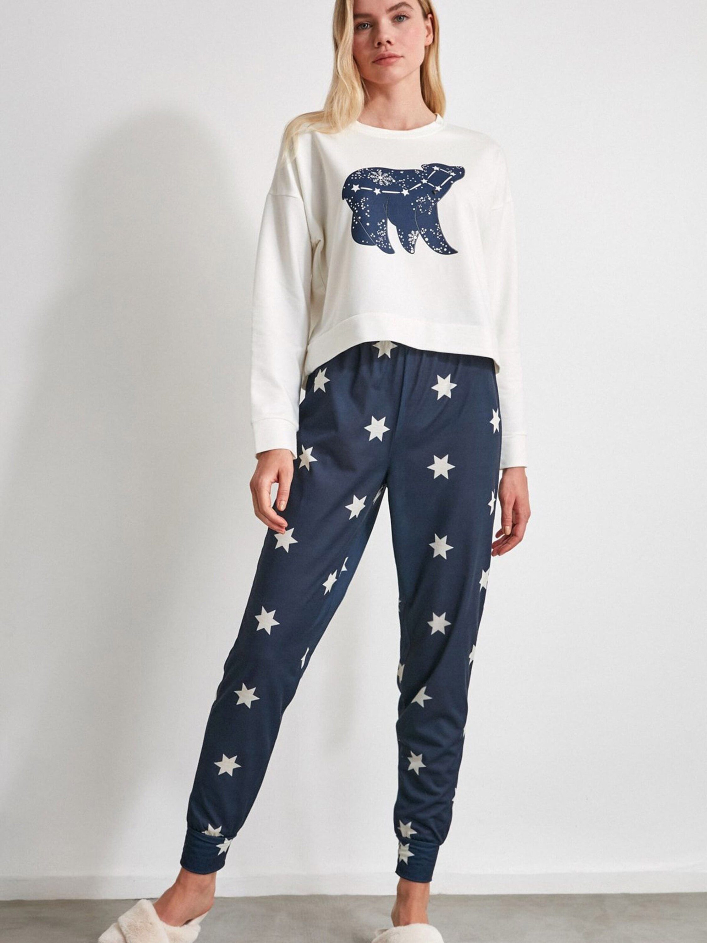 Trendyol Schlafanzug (1 tlg) Plain/ohne Details