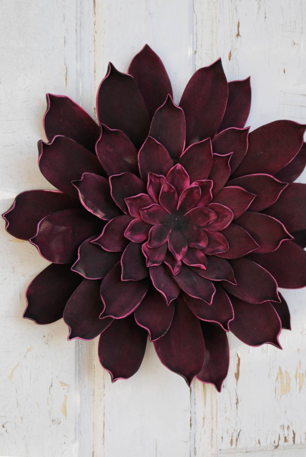 Kunstblume Kunst Kamelienblüte STEINKA, Dunkelpink, Ø40cm Kamelie, artplants